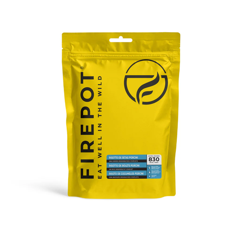Ración Risotto de setas porcini Firepot - Comida deshidratada