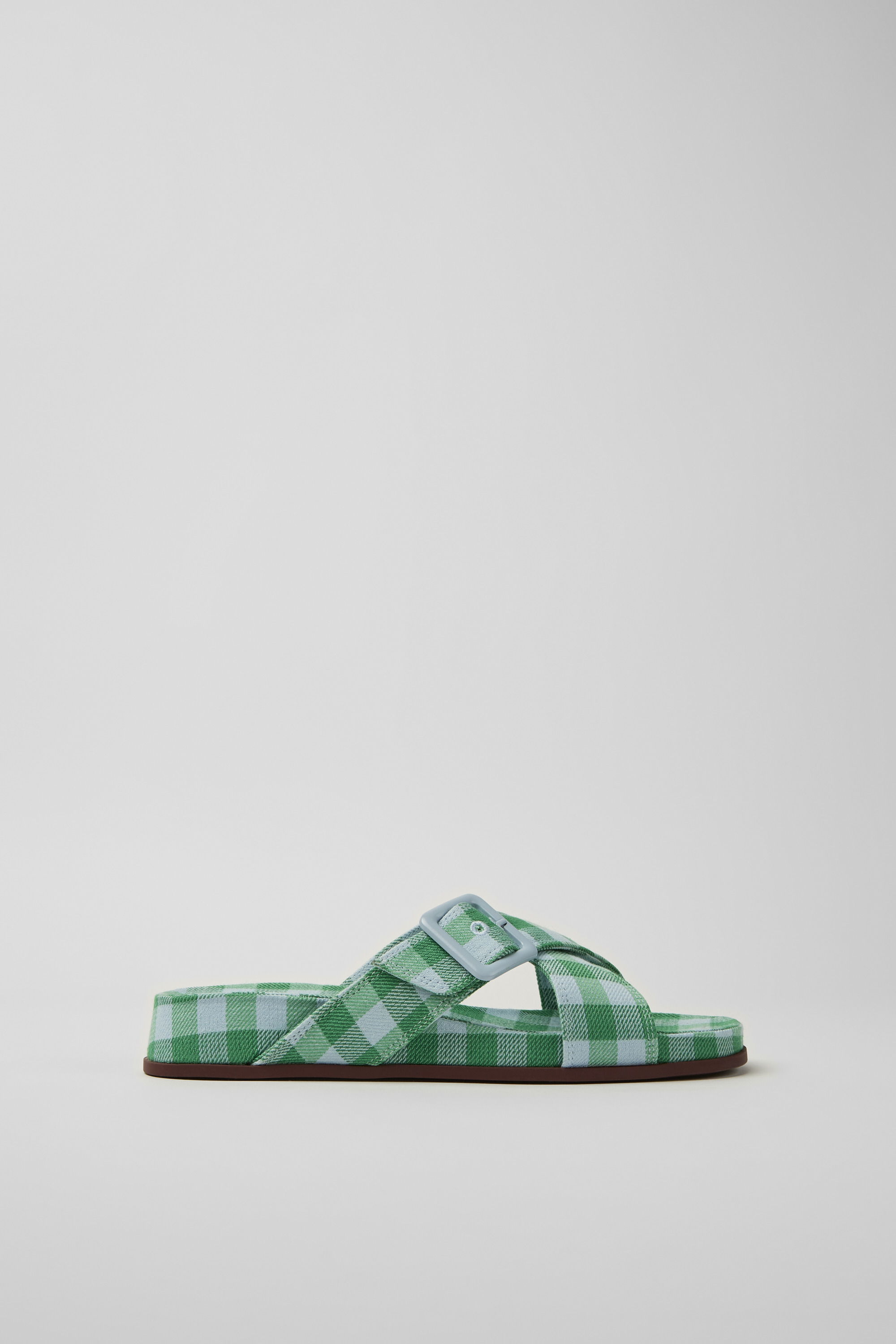 Atonik - Blue and green sandals for women