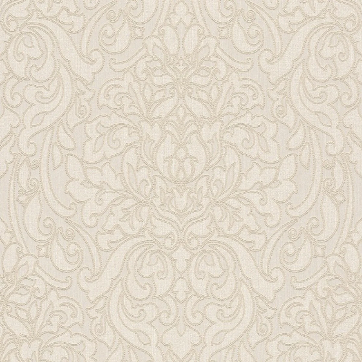 Casa Padrino papel tapiz textil barroco crema / beige 10,05 x 0,53 m - Accesorios de Decoración
