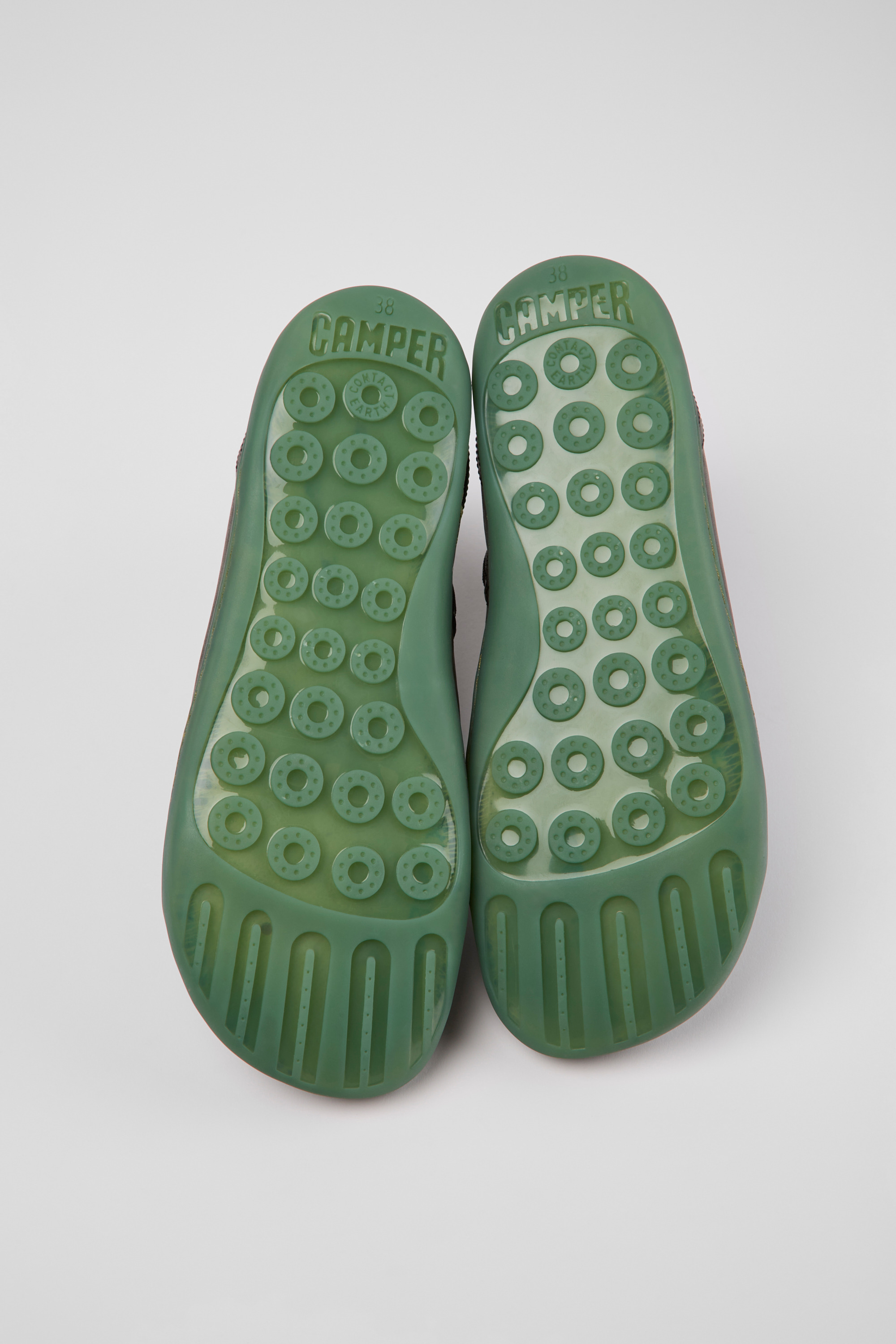 Peu - Gray leather ankle boots for women