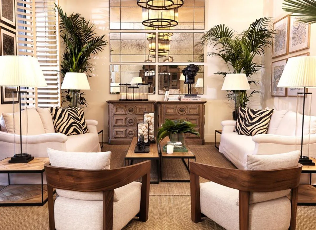 Casa Padrino escultura de piedra diseñador de bronce antiguo - decoración de lujo