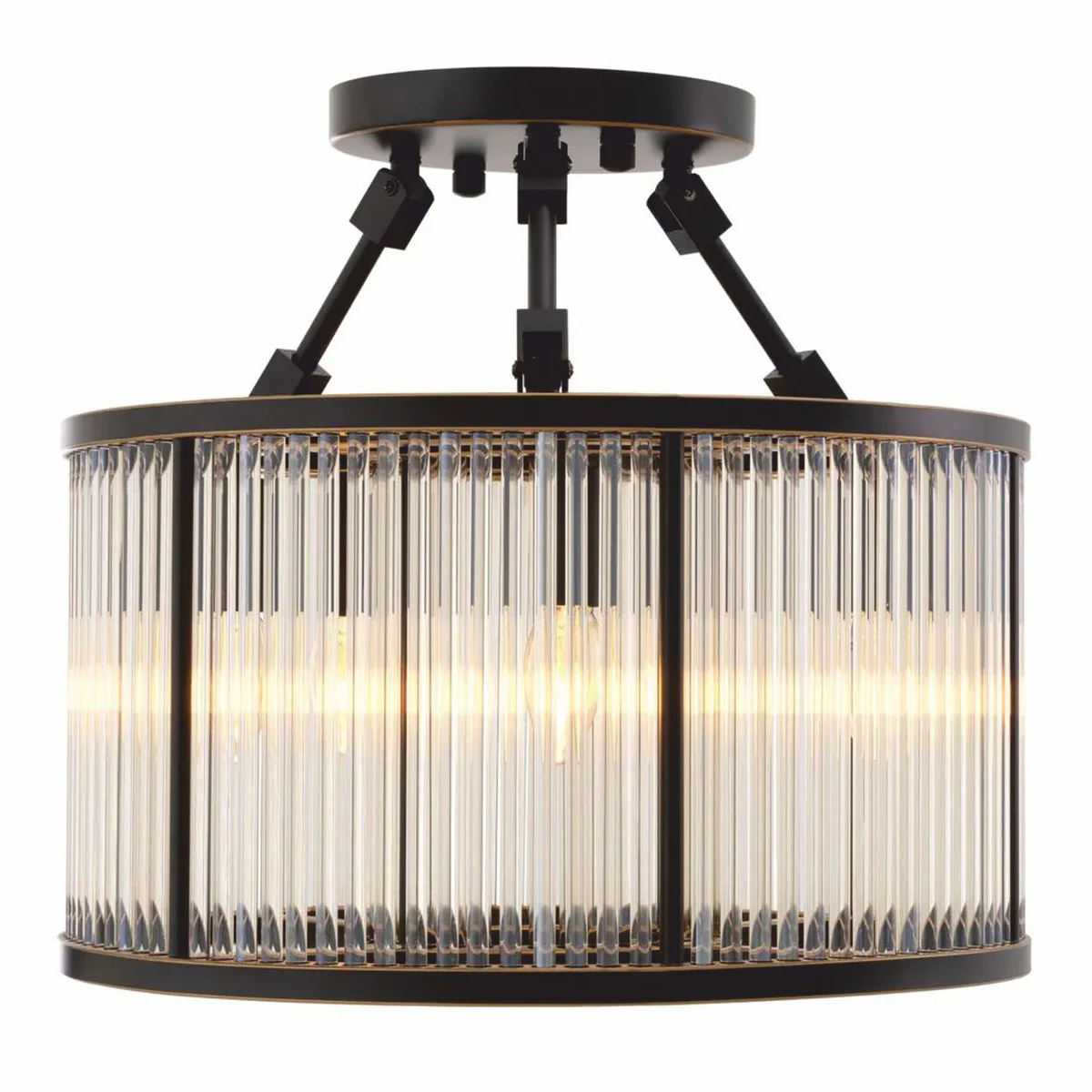 Casa Padrino l¨¢mpara de techo de sal¨®n de lujo bronce ? 45 cm - Luces de lujo