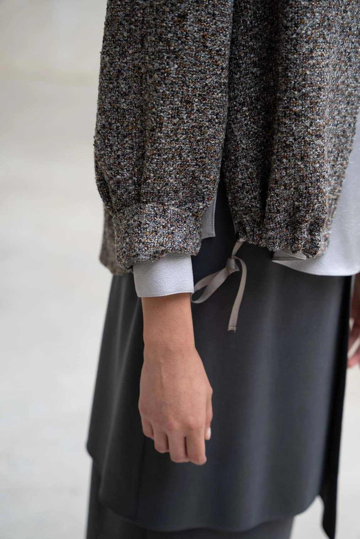 Rivera-spain Cazadora Novara jaspeado gris