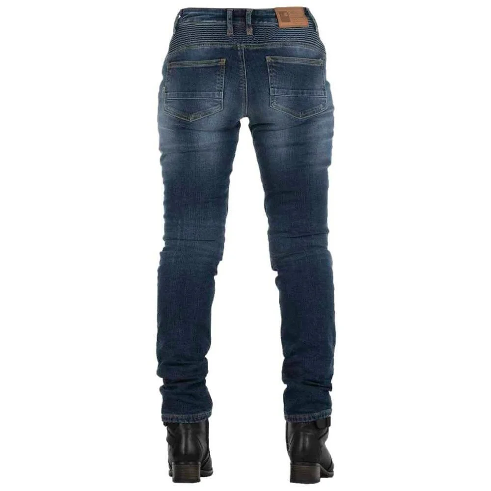 PANTALON VAQUERO OVERLAP IMOLA DIRT LADY AZUL