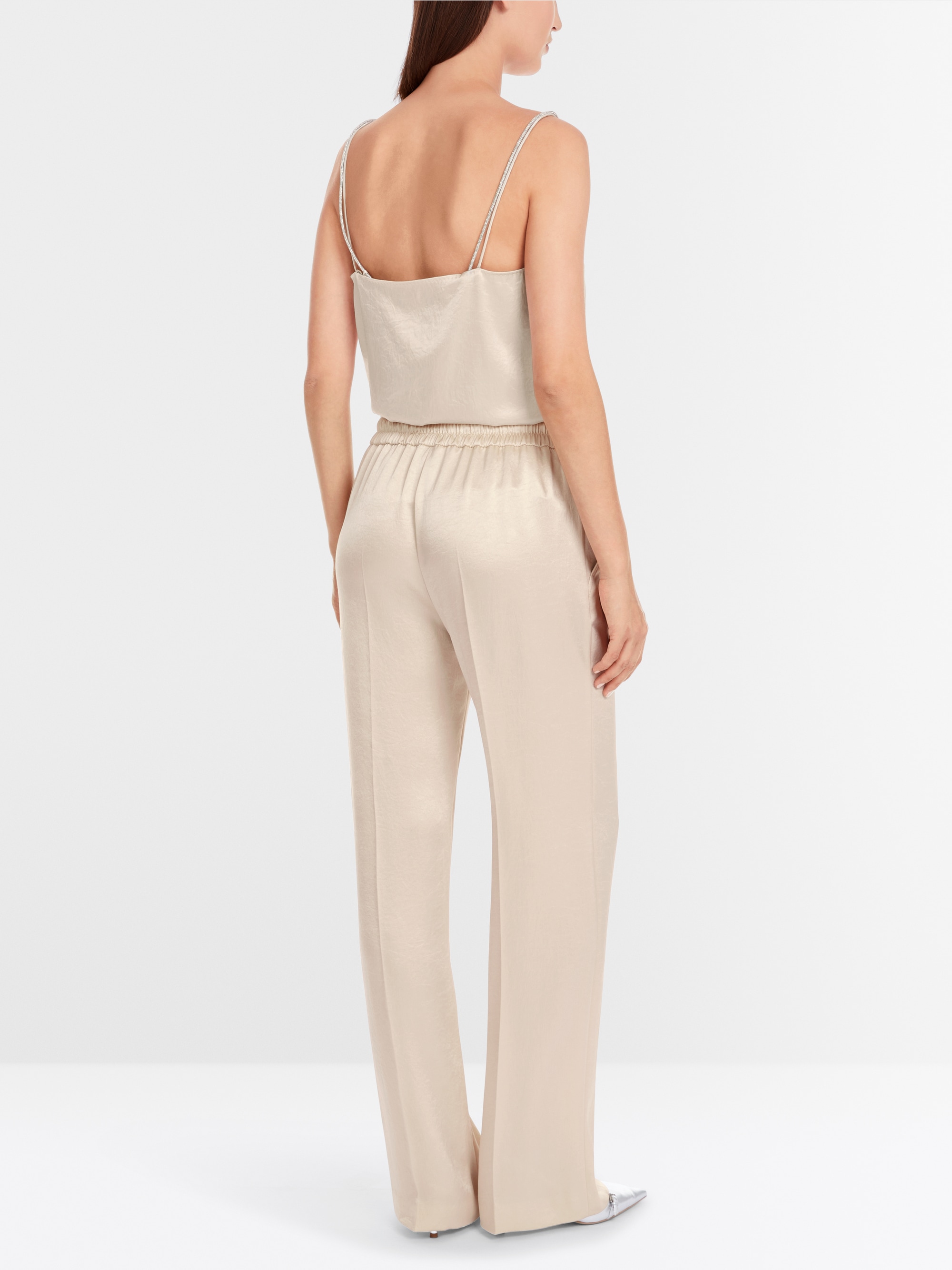 Marc-Cain WASHINGTON trousers with fine shimmer