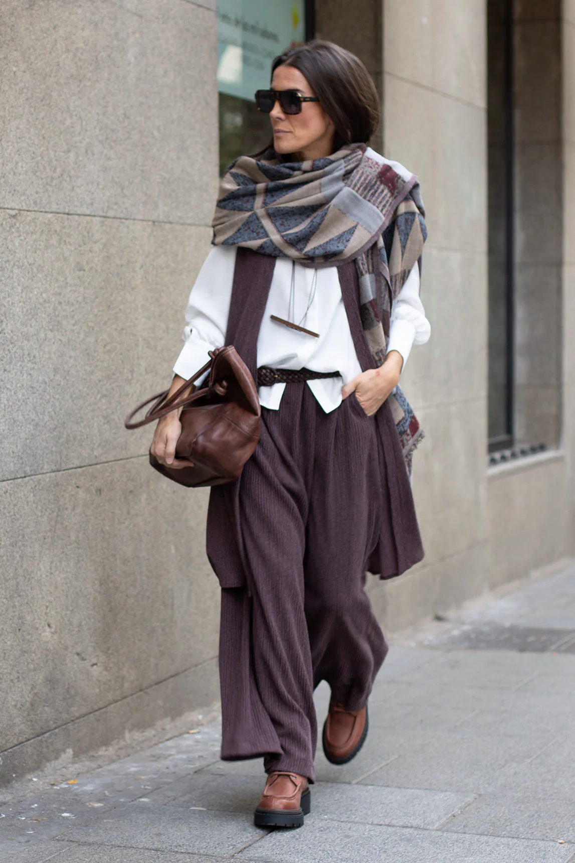 Rivera-spain Chaleco Siena burdeos