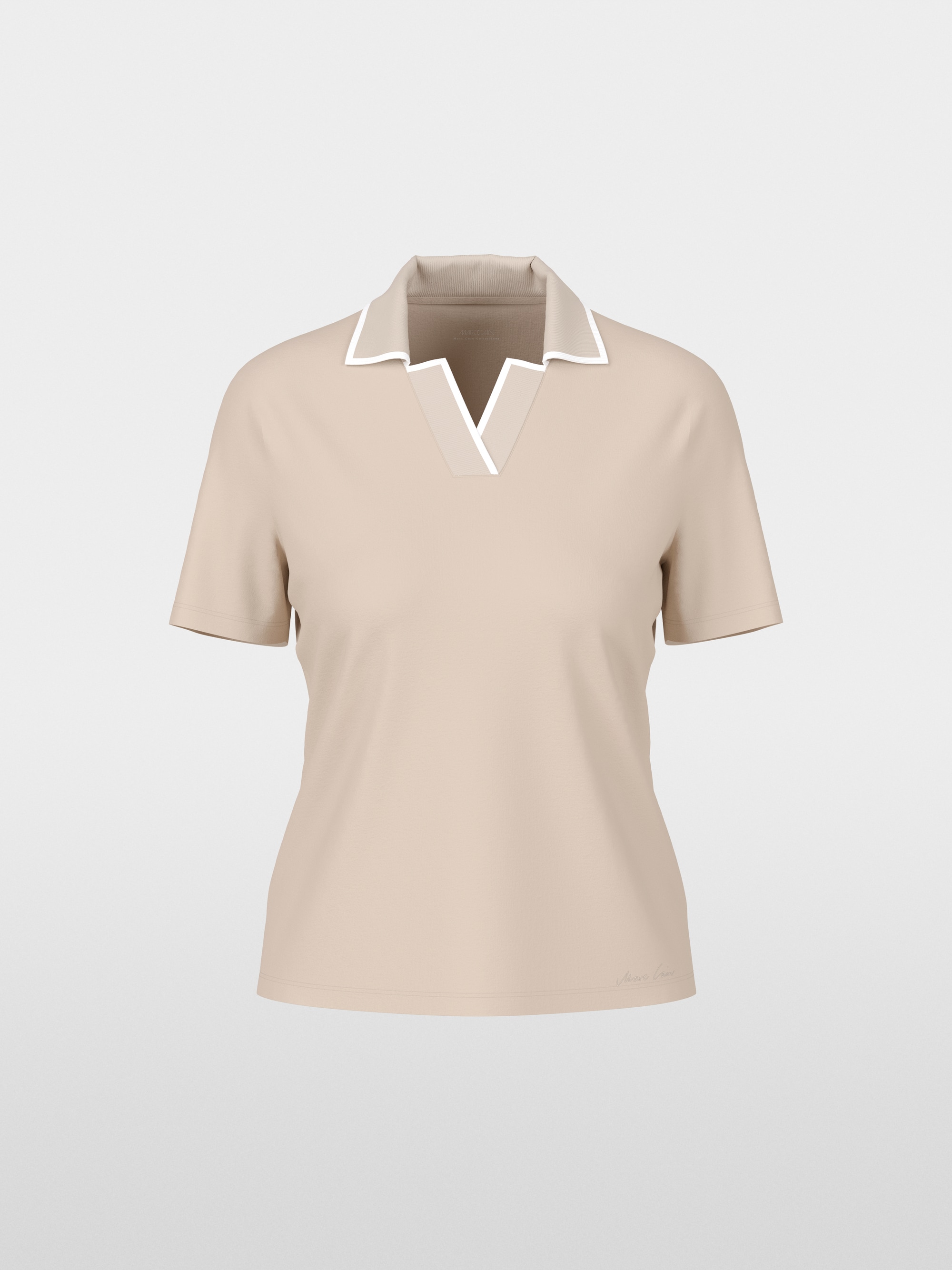 Marc-Cain Cotton jersey polo shirt