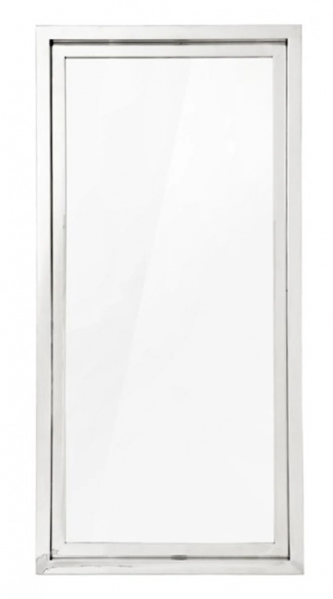 Casa Padrino luxury wall mirror stainless steel plated 195 x 95 cm - Luxury Hotel Collection