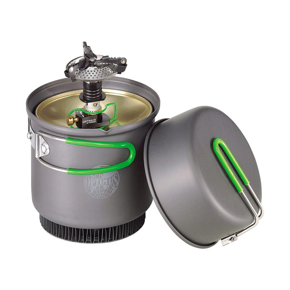 Optimus Crux Weekend He Cook System - Hornillo + Sistema de cocción