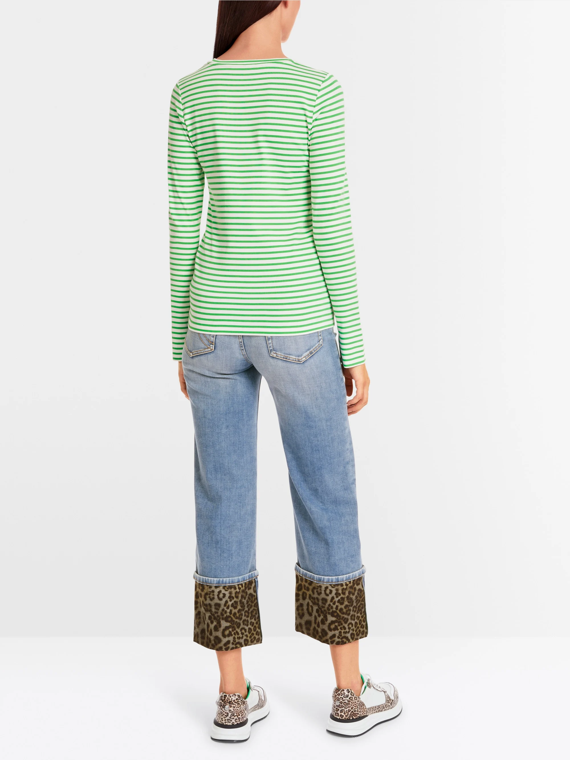 Marc-Cain Long sleeve with striped pattern