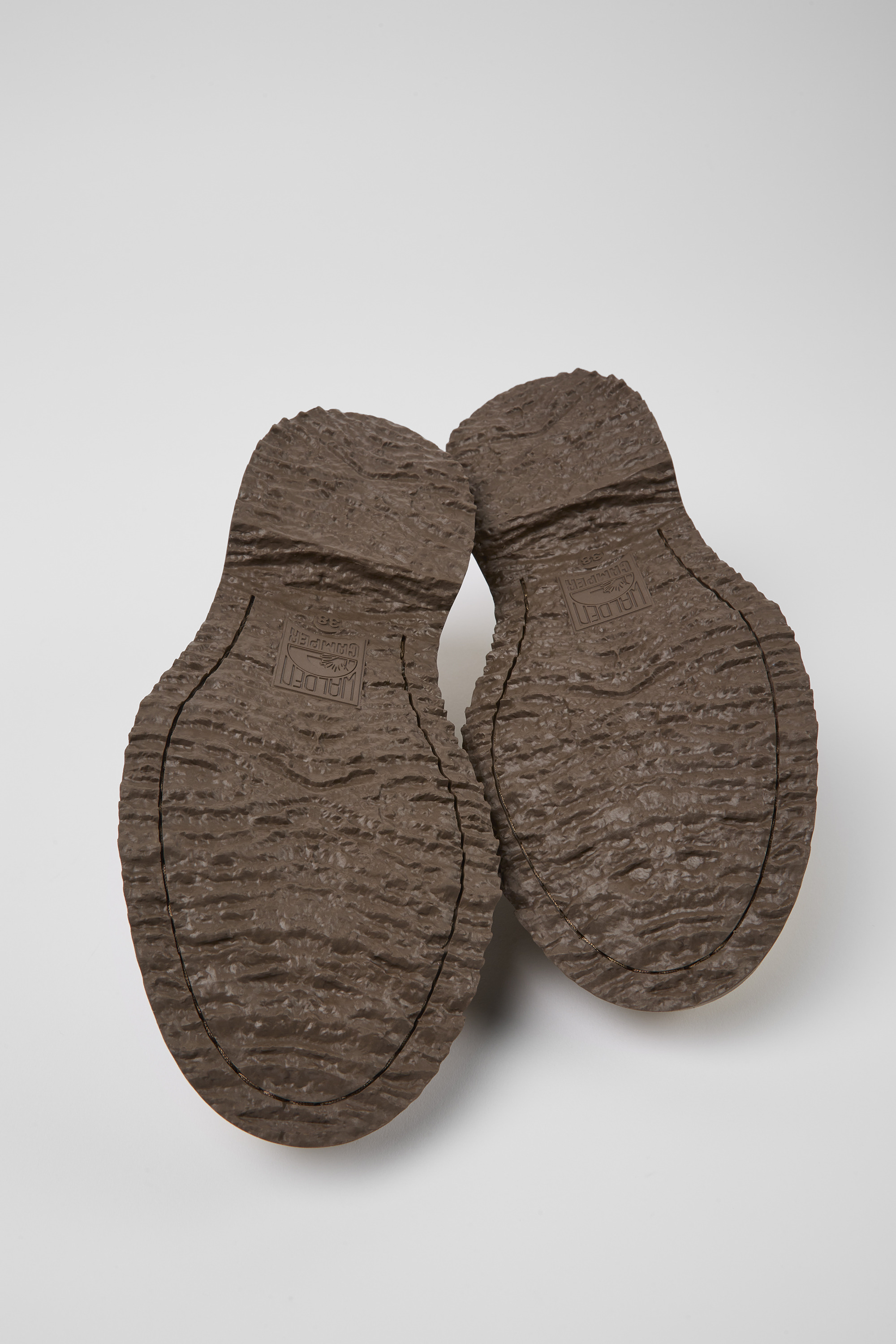 Twins - Multicolored leather loafers for women