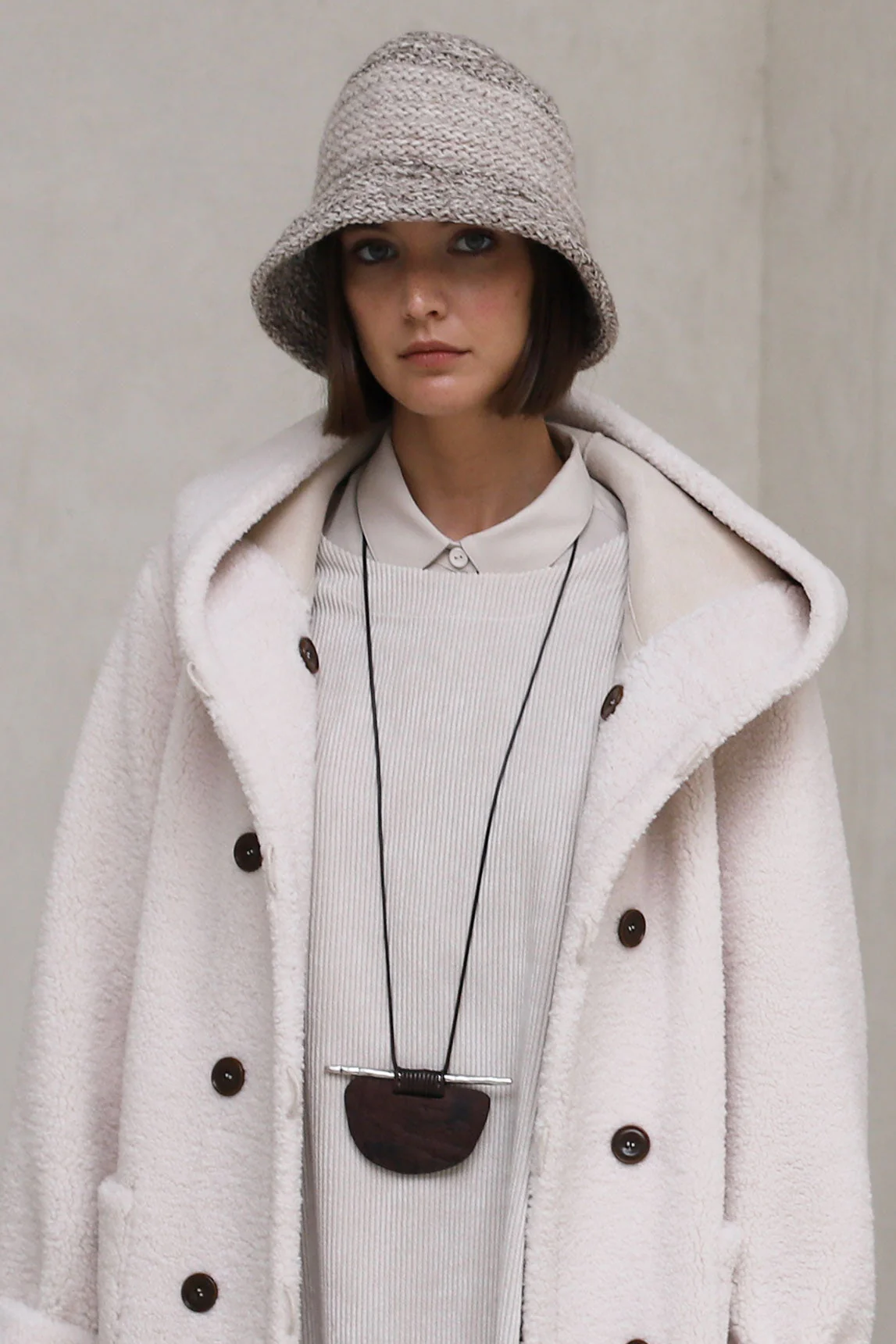 Rivera-spain Collar Eclipse madera y plata