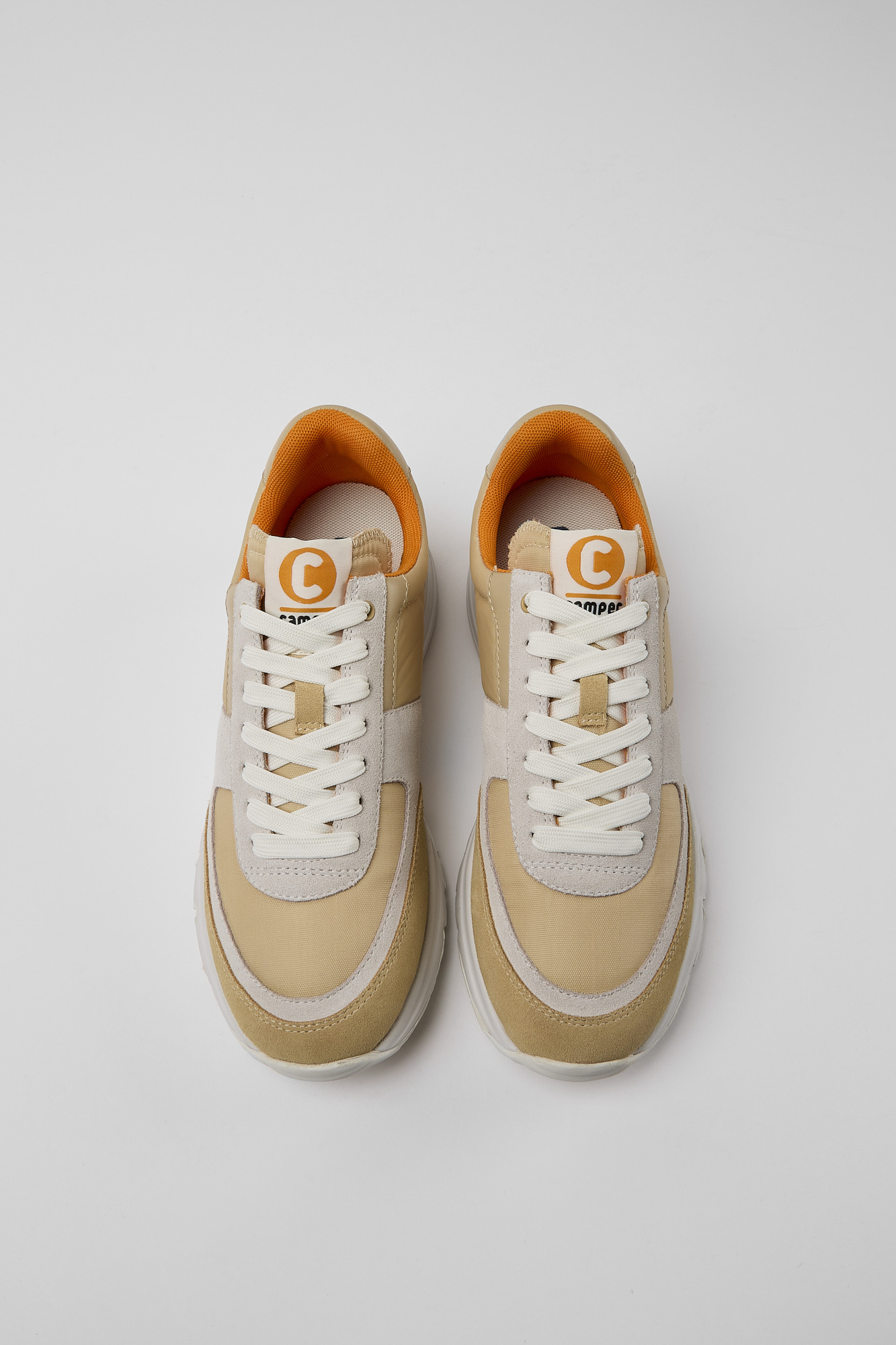 Drift - Beige, white, and brown sneakers for women