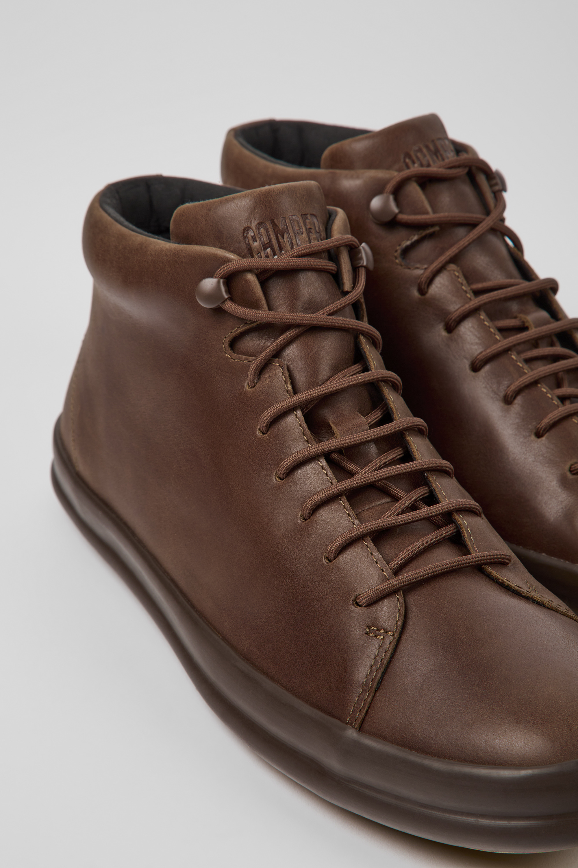 Chasis - Casual brown ankle boot for men
