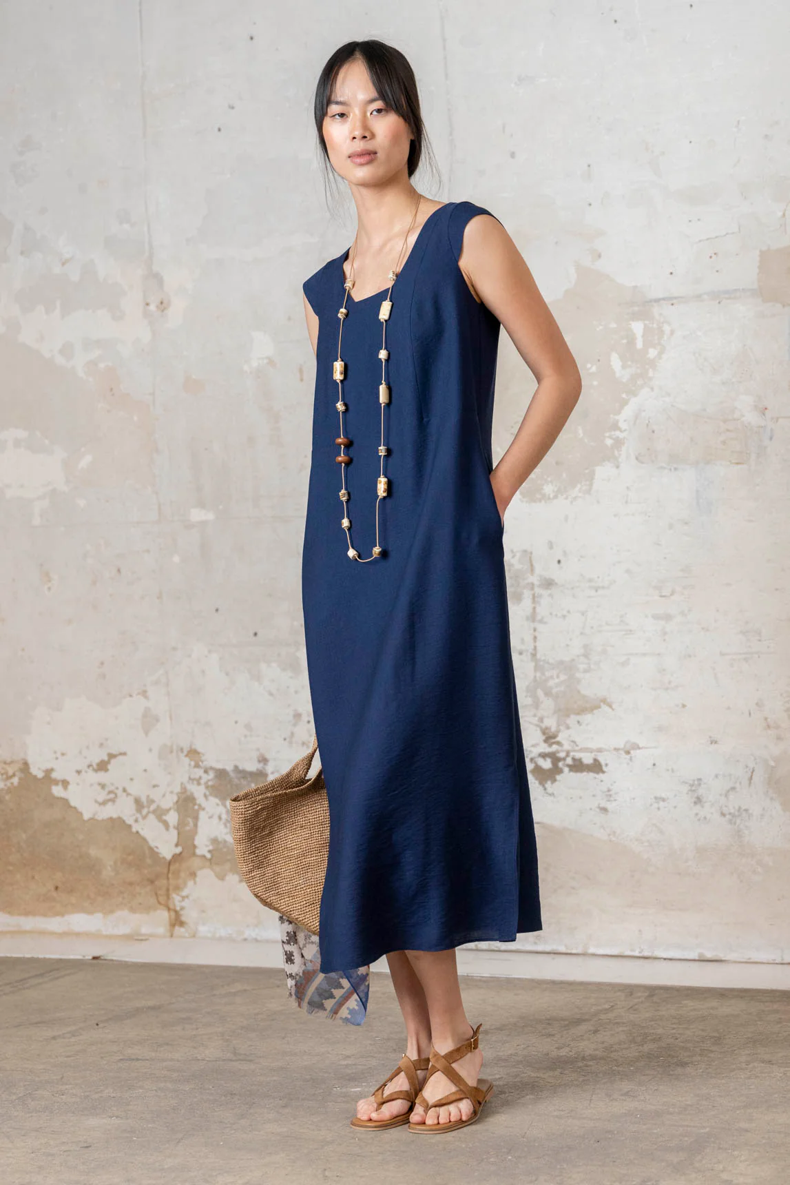 Rivera-spain Vestido Tissi azul