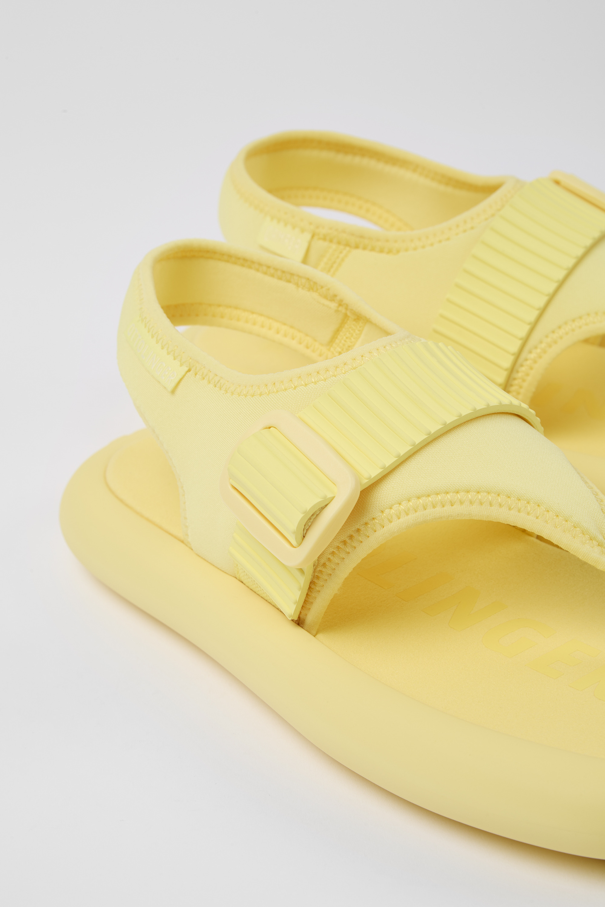 Ottolinger - Yellow sandals for men by Camper x Ottolinger