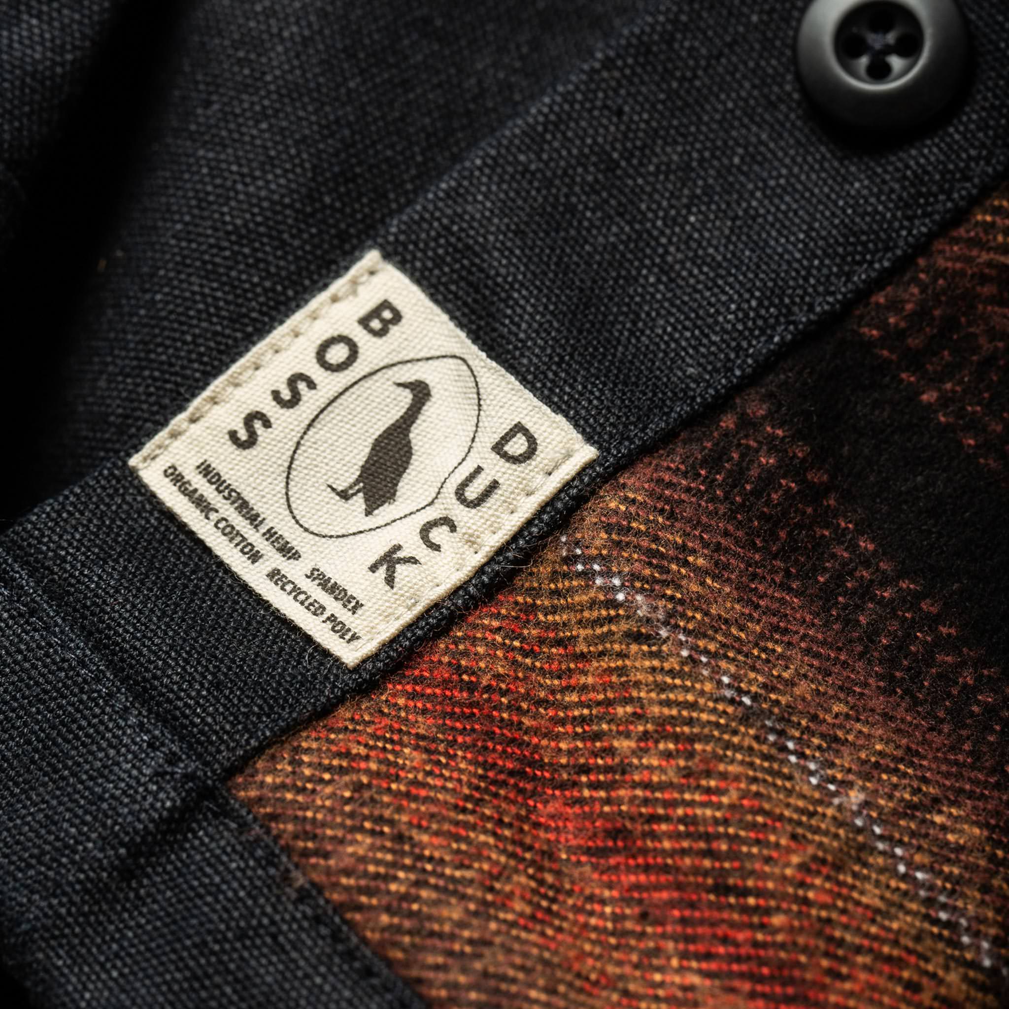The Lined Shop Shirt in Coal Boss Duck