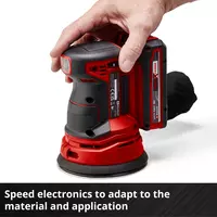 Cordless Rotating Sander TE-RS 18 Li-Solo