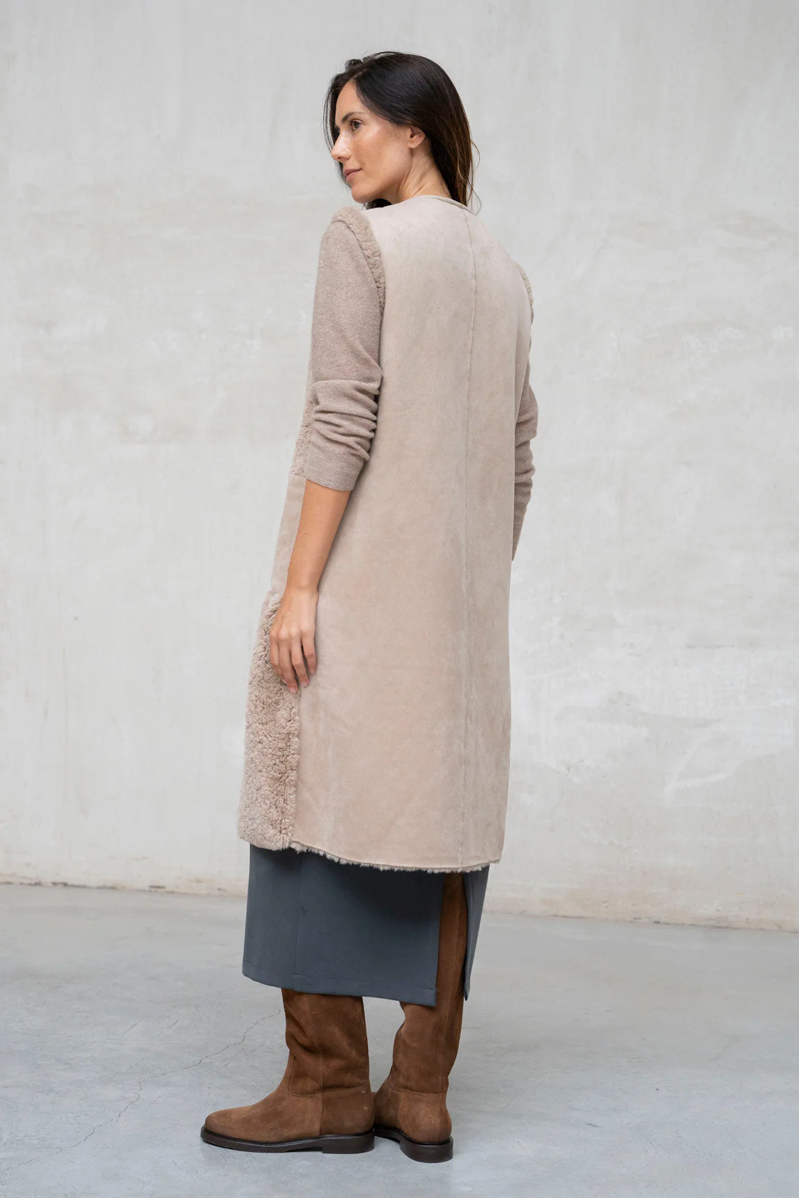 Rivera-spain Chaleco reversible Laina arena