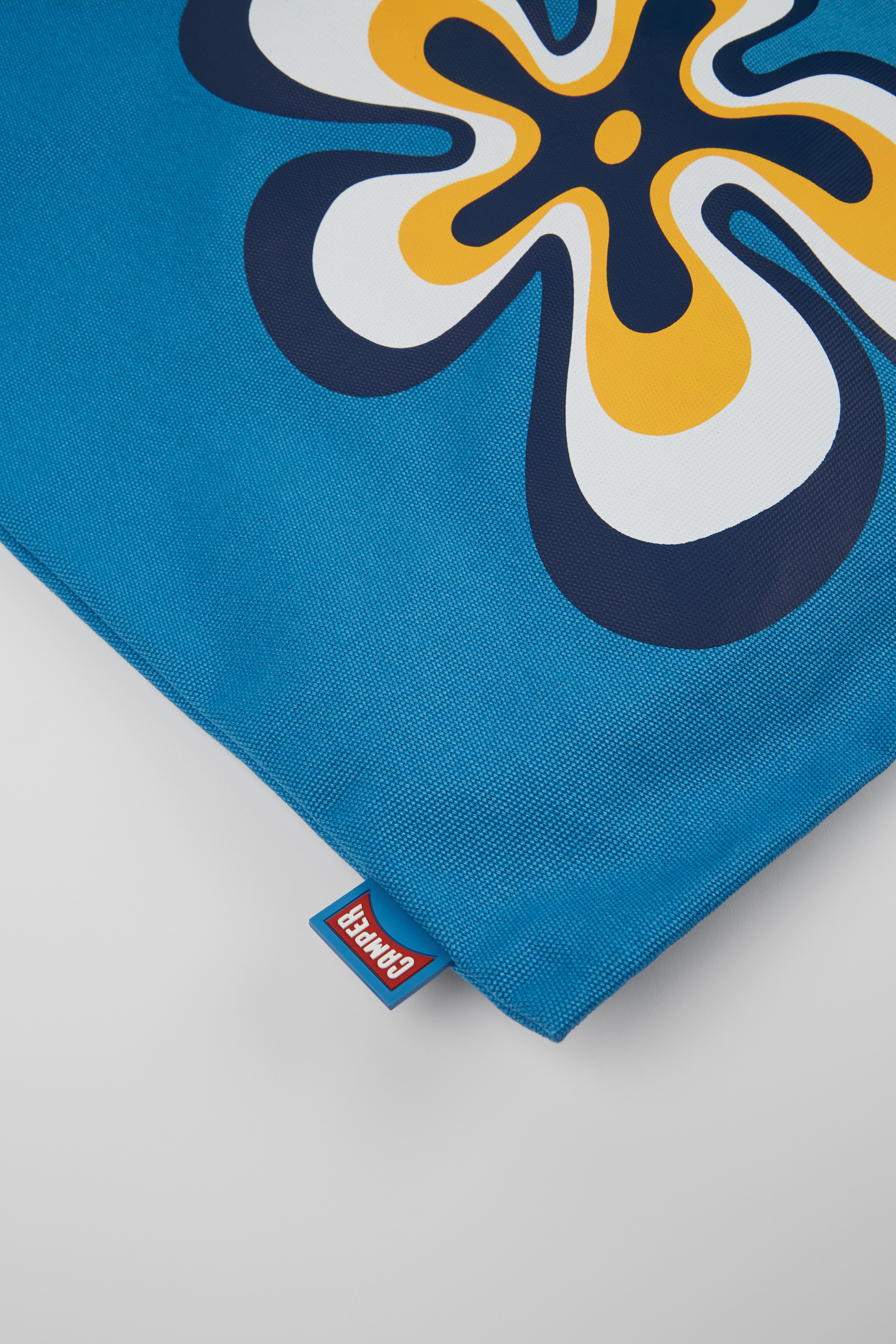 ConMigo - Blue recycled cotton tote bag