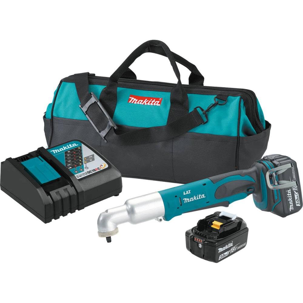 Makita 18V LXT Lithium-Ion Cordless 3/8 in. Angle Impact Wrench Kit