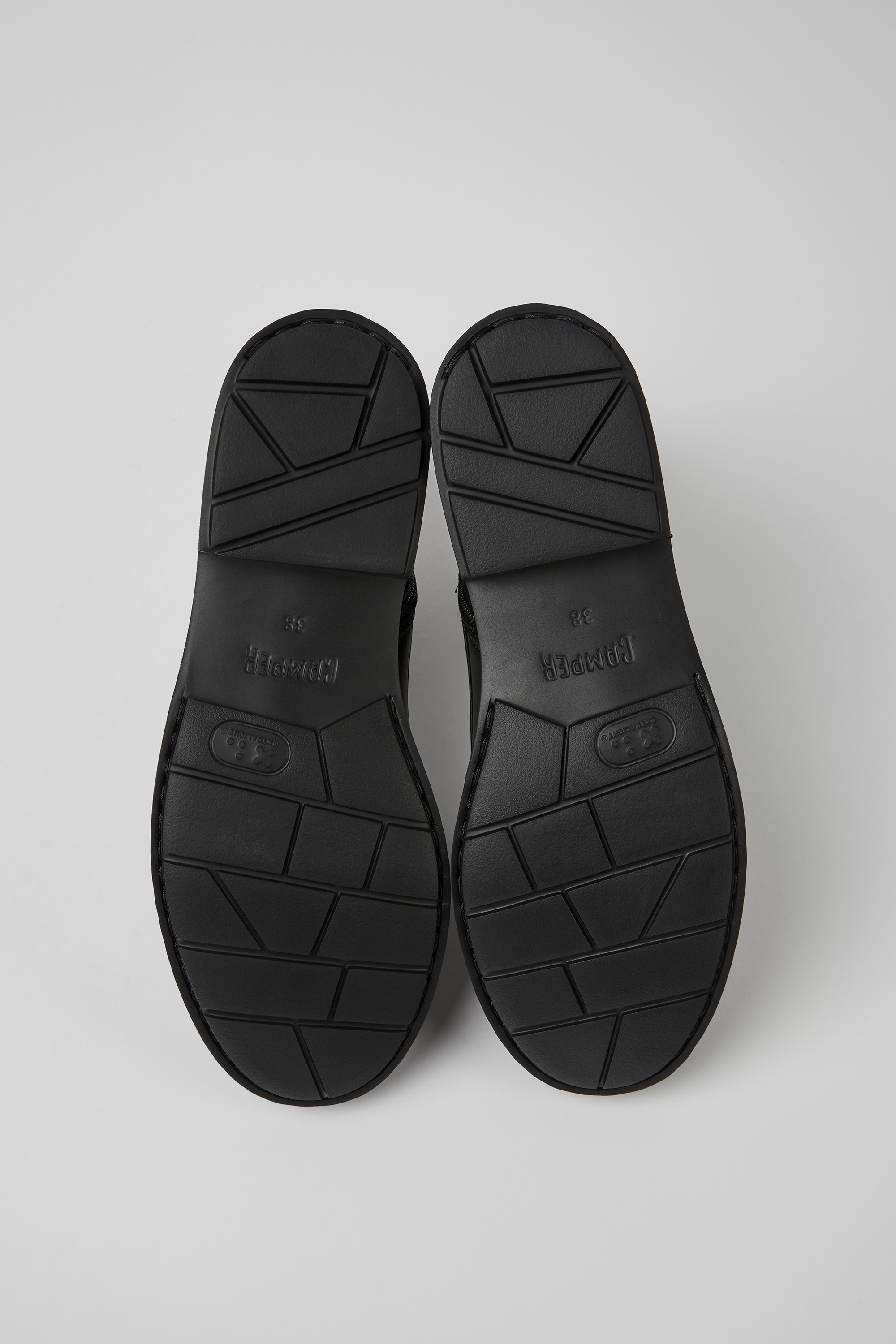 Neuman - Women's smart black lace up ankle boot