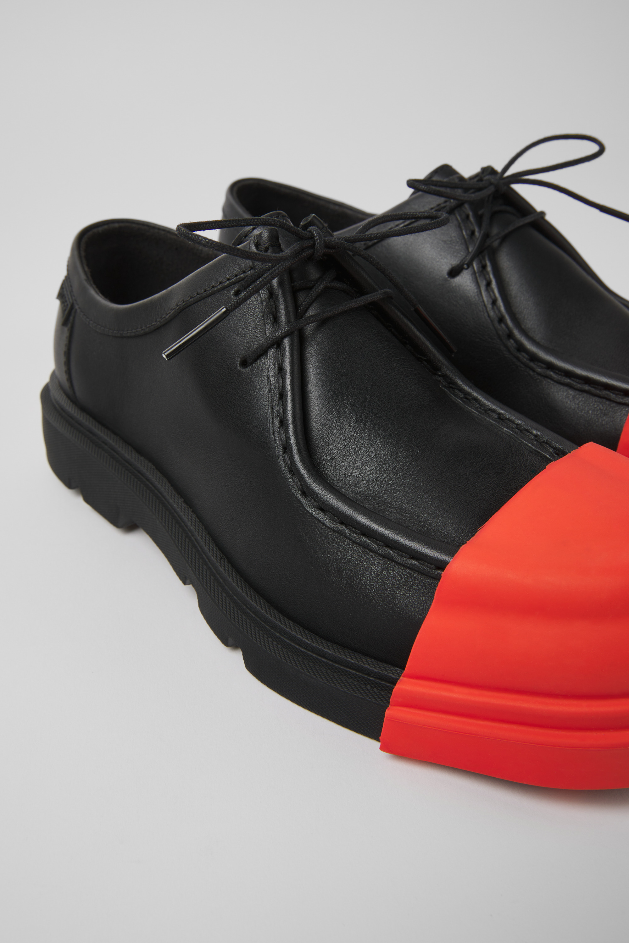 Junction - Black leather shoes for women