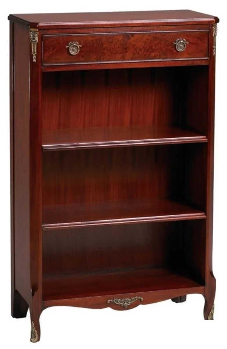 Casa Padrino librer¨ªa barroco con caj¨®n marr¨®n rojizo 66,5 x 29,5 x H. 107,3 cm - Muebles de Lujo Barroco