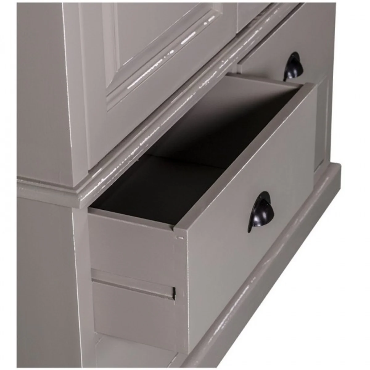 Casa Padrino country-style wardrobe - clothes cabinet Shabby H 197 cm W 120 cm D 59 cm