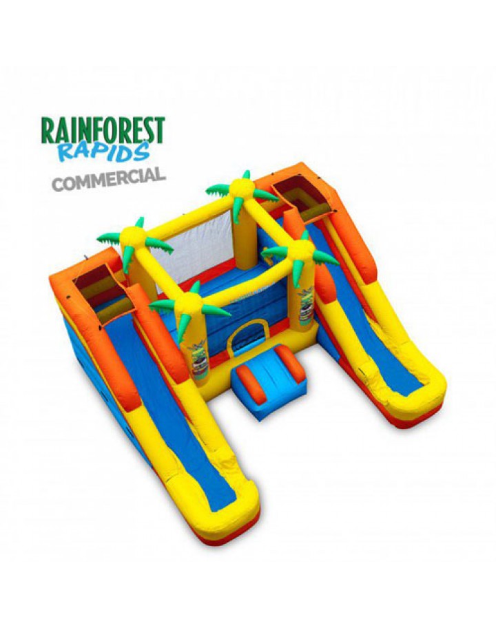 Rainforest Rapids Commercial Inflatable Combo
