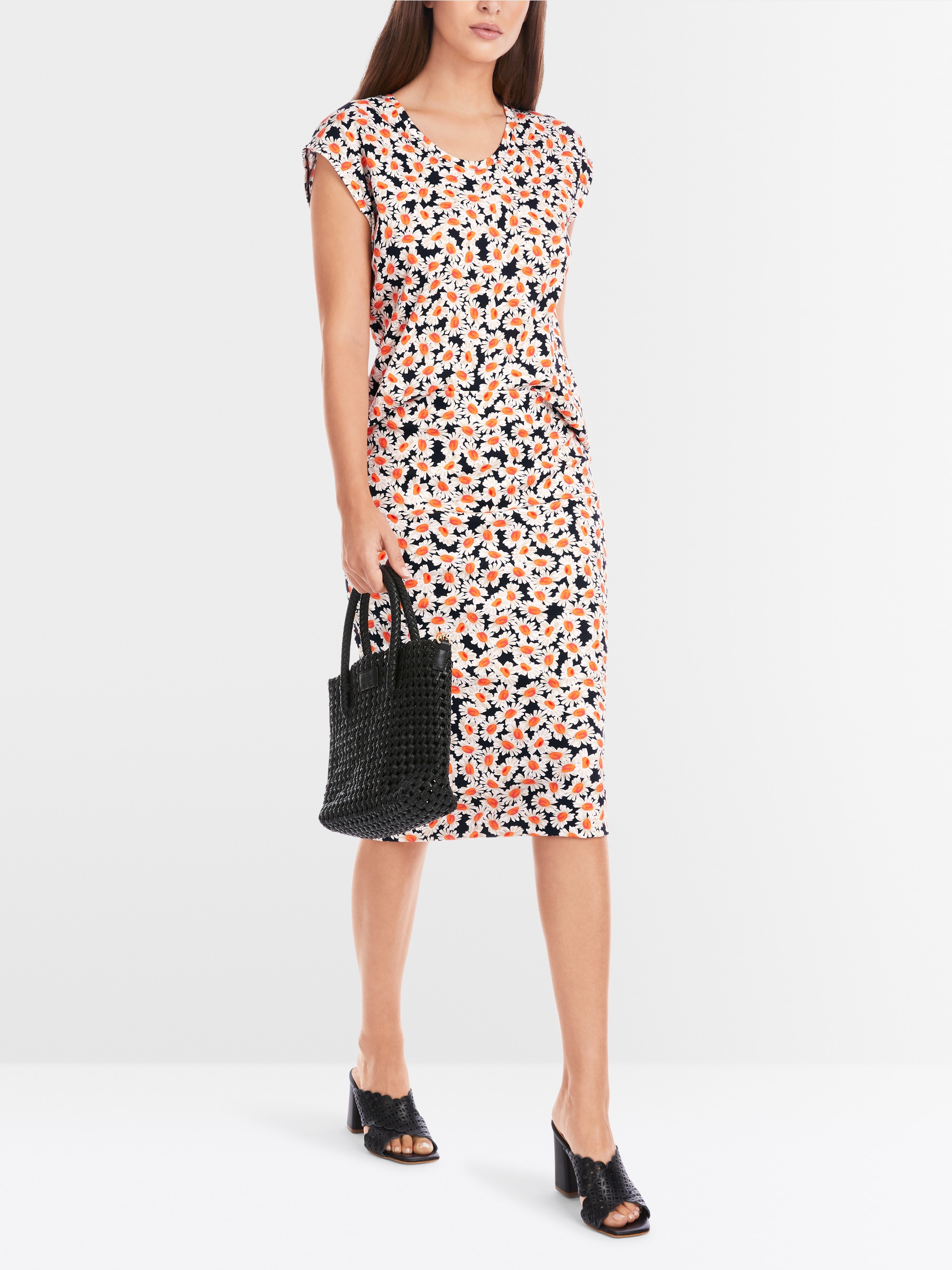 Marc-Cain Kimono T-shirt with daisy print