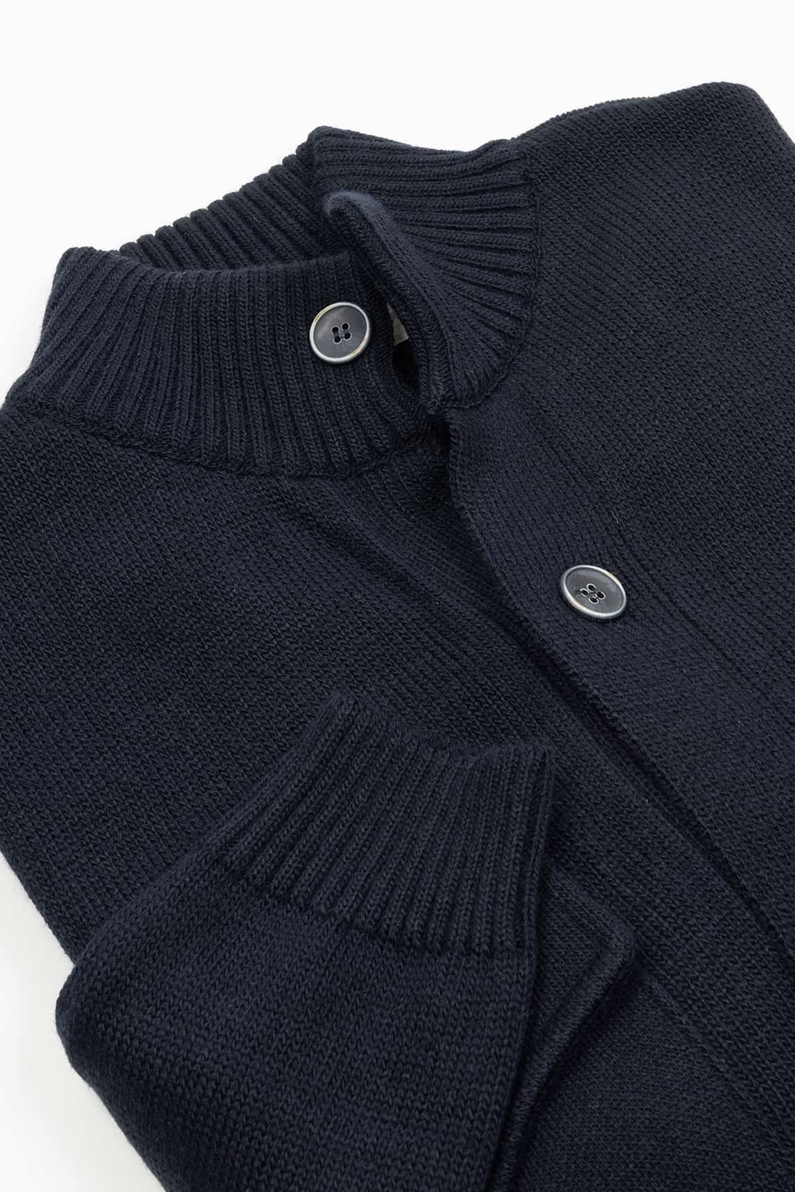 Rivera-spain Cazadora de punto azul marino Paul Miranda