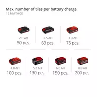 Cordless Tile Cutting Machine TE-TC 18/115 Li-Solo