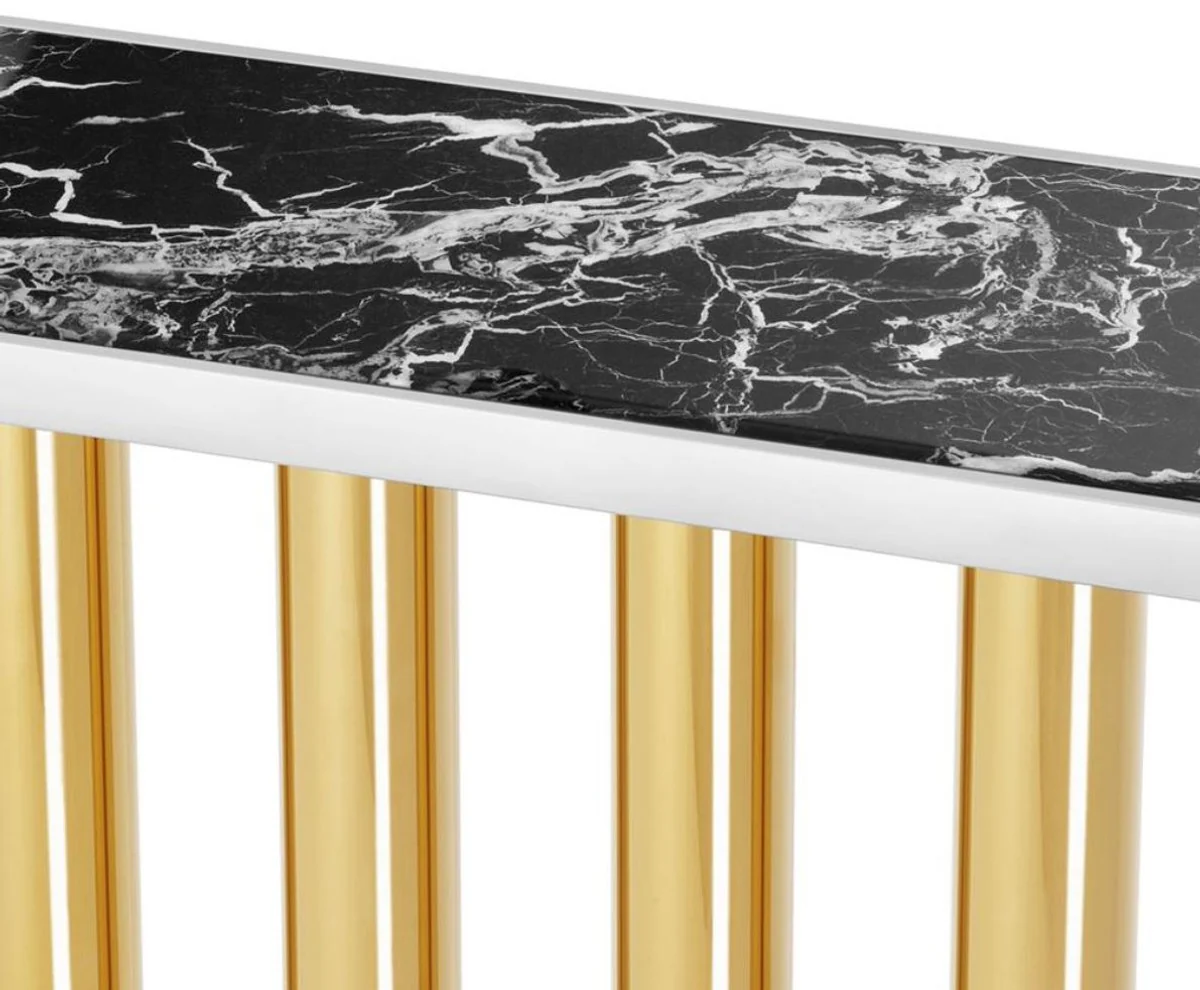 Casa Padrino consola de lujo de oro 70 x 30 x H. 93 cm - muebles de hotel de diseño