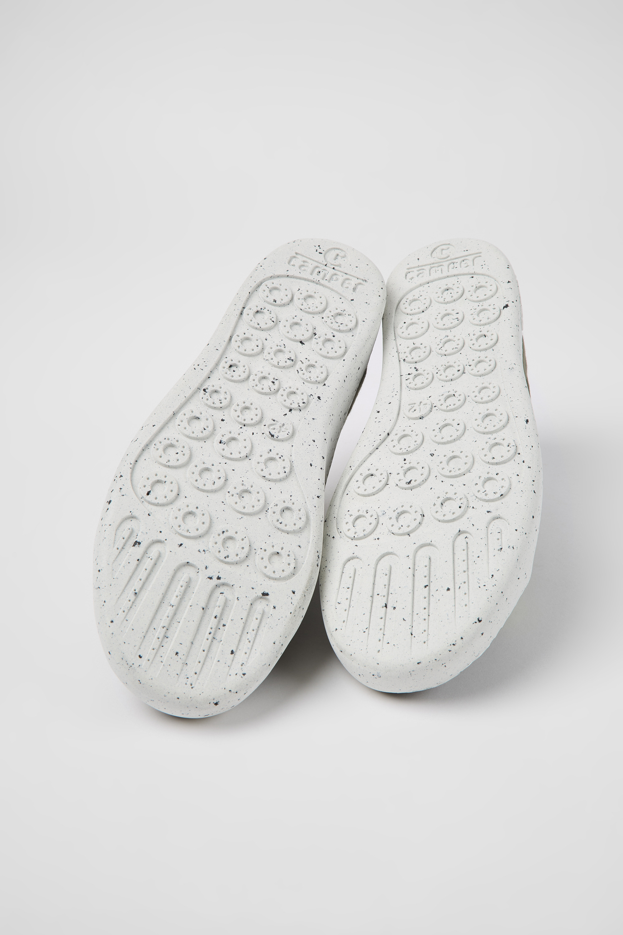 Peu Touring - Green textile sneakers for men