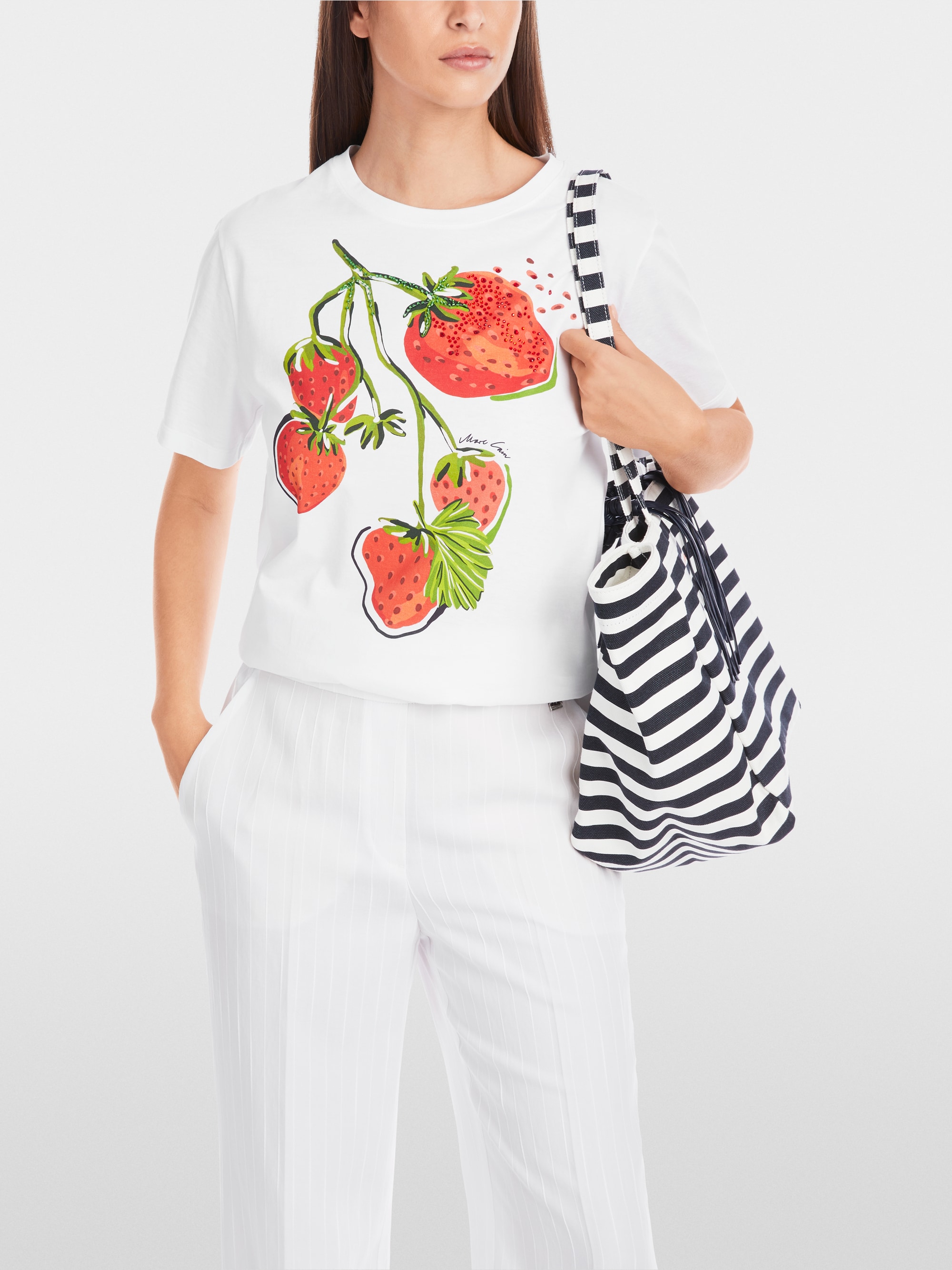 Marc-Cain Rethink Together organic cotton T-shirt