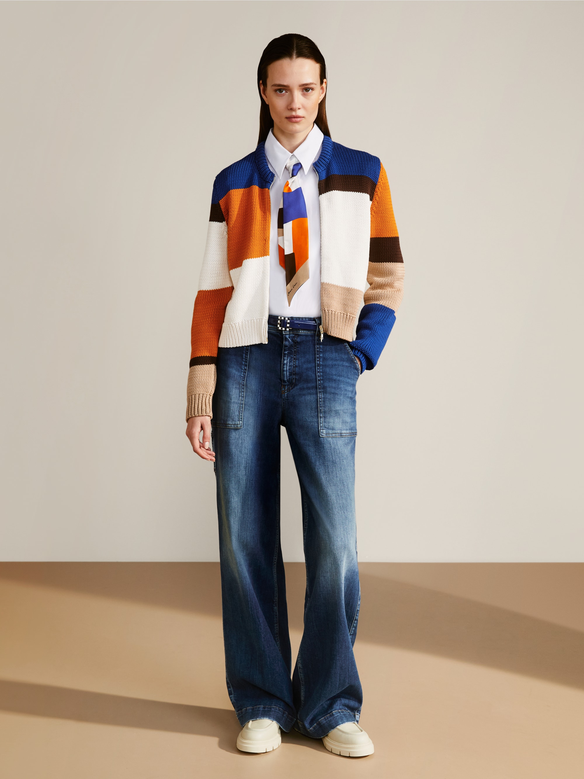 Marc-Cain WIGAN wide-cut Rethink Together jeans