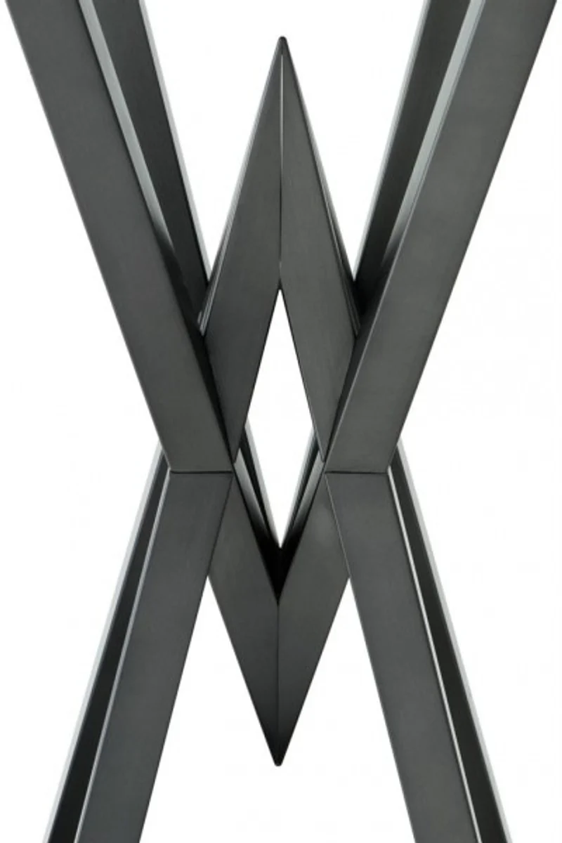 Casa Padrino luxury side table / column stainless steel bronze finish 35 x 35 x H 101 cm - table furniture