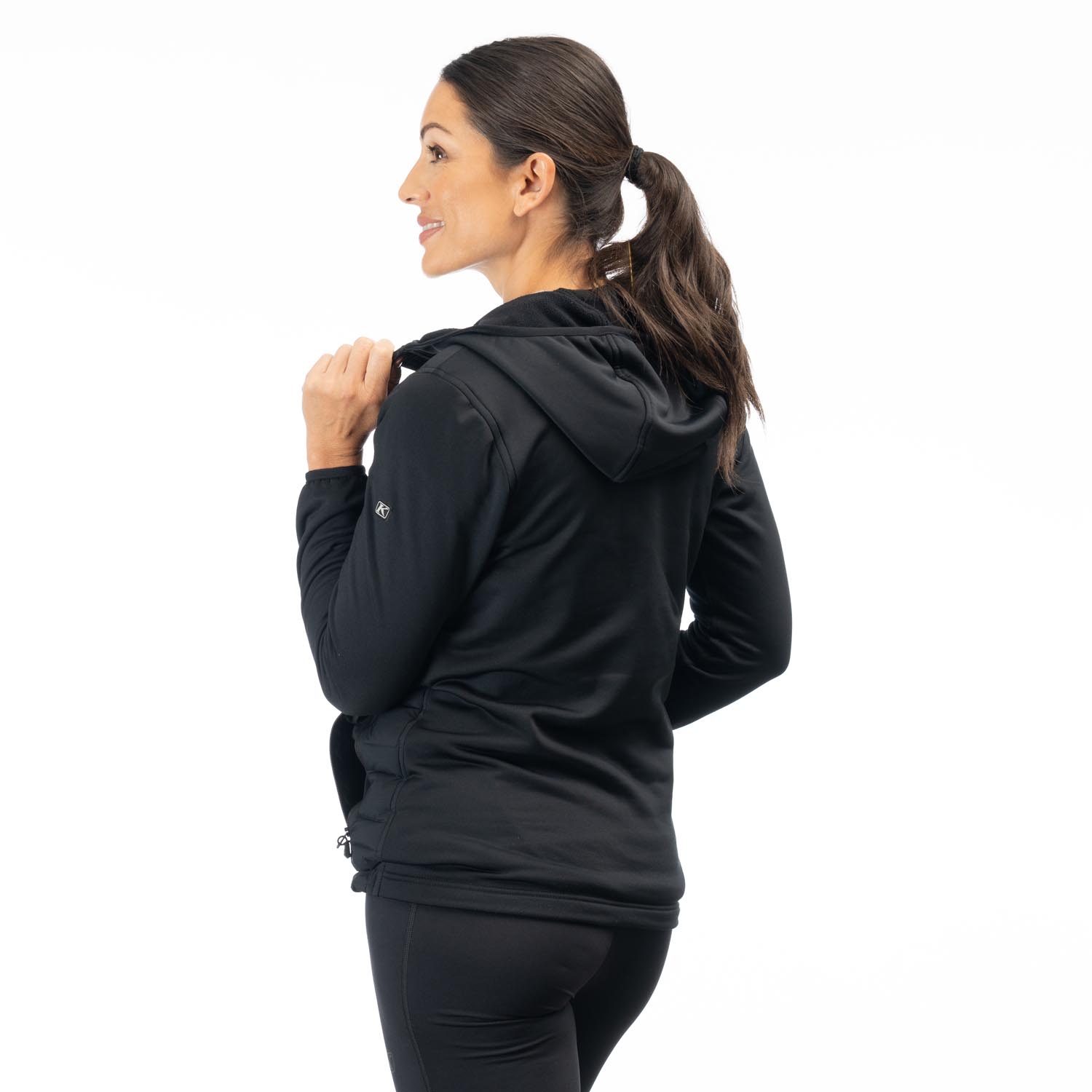 Luna Stretch Down Hybrid Hoodie