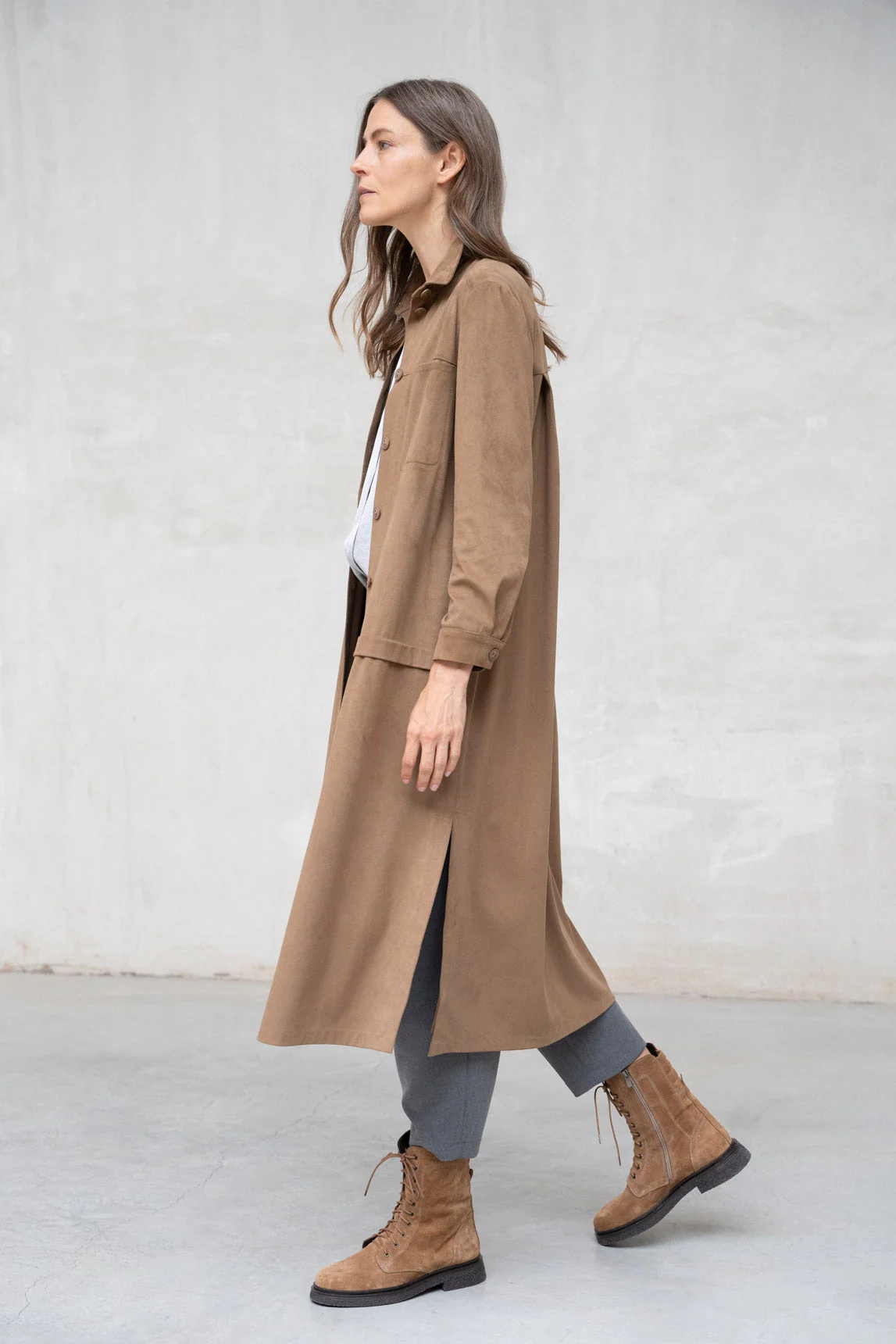 Rivera-spain Vestido levita Asti camel