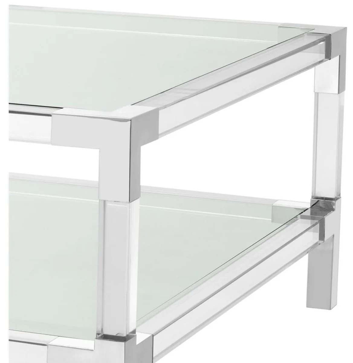 Casa Padrino mesa de centro 100 x 100 x 45 cm H. - muebles de diseño de lujo