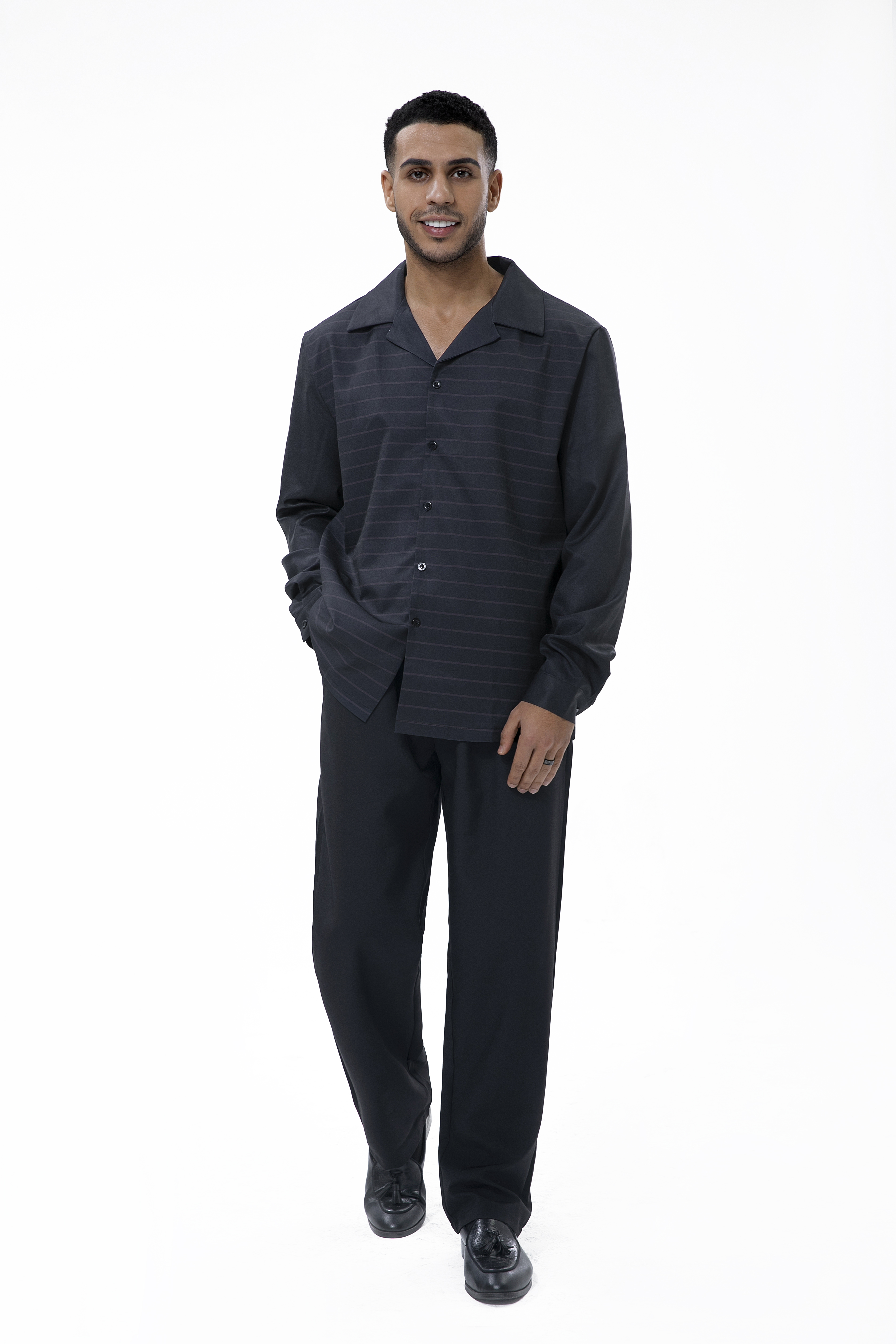 Suitmens Men's Fashion Casual Long Sleeve Walking Suit 028