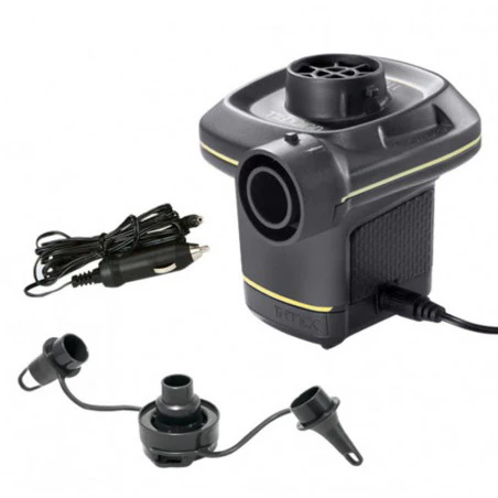 Intex Hinchador eléctrico Quick-Fill con adaptador de coche