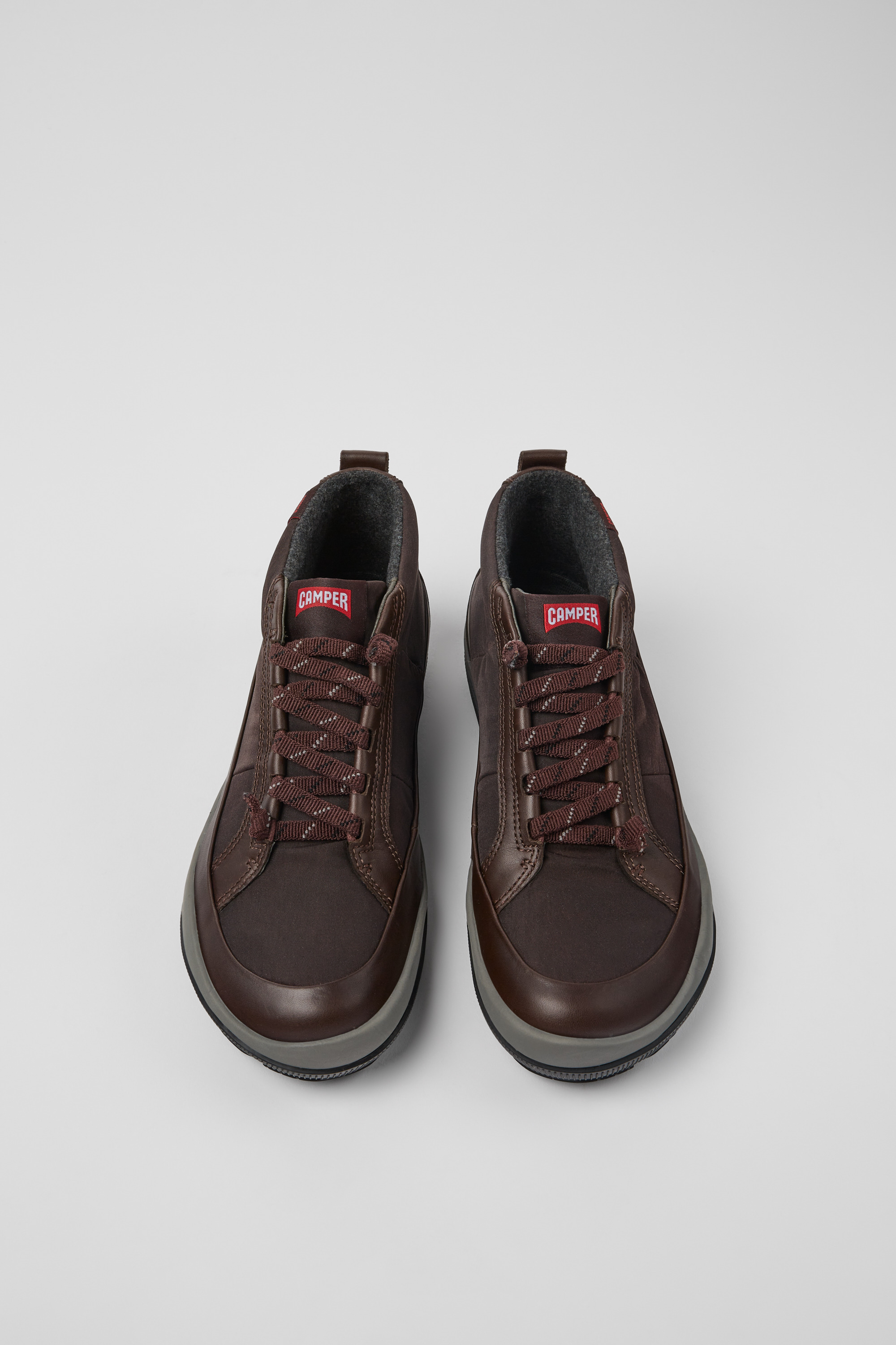 Peu Pista PrimaLoft MICHELIN - Brown ankle boots for women