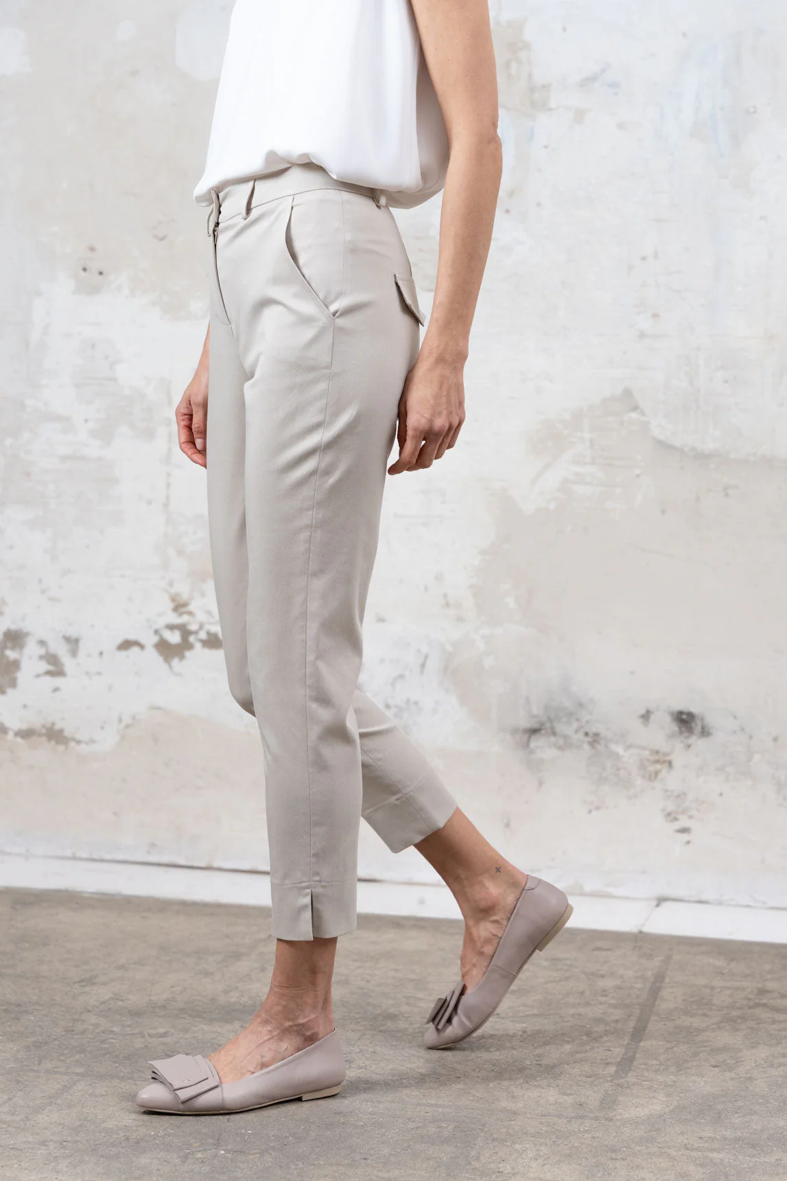 Rivera-spain Pantalón Firenze hueso