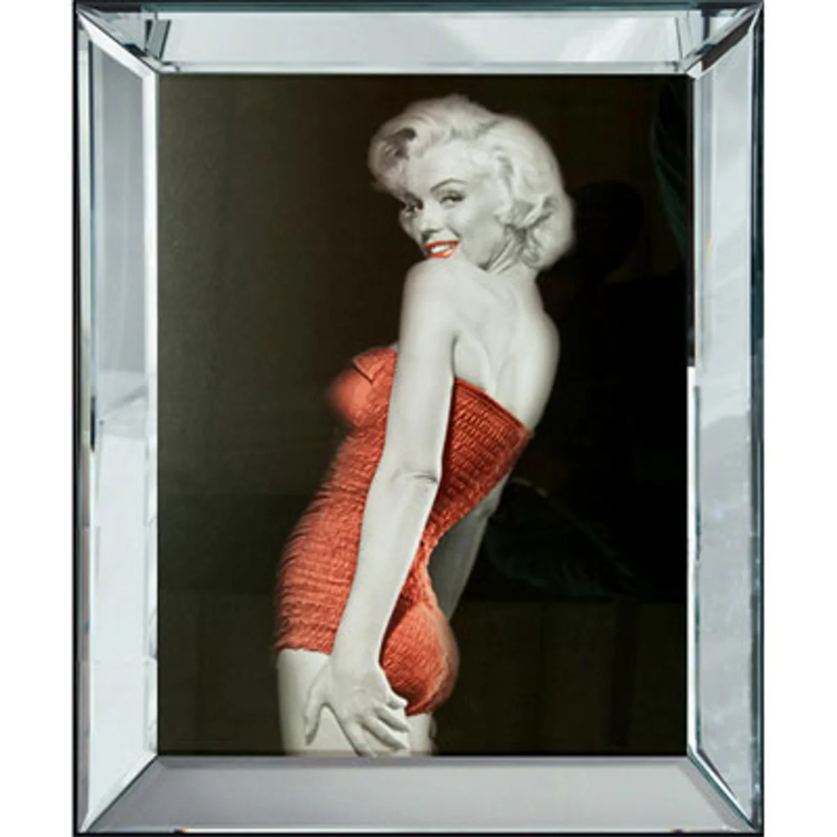 Casa Padrino Designer Lady Imagen en rojo Marilyn Monroe - Edici¨®n limitada