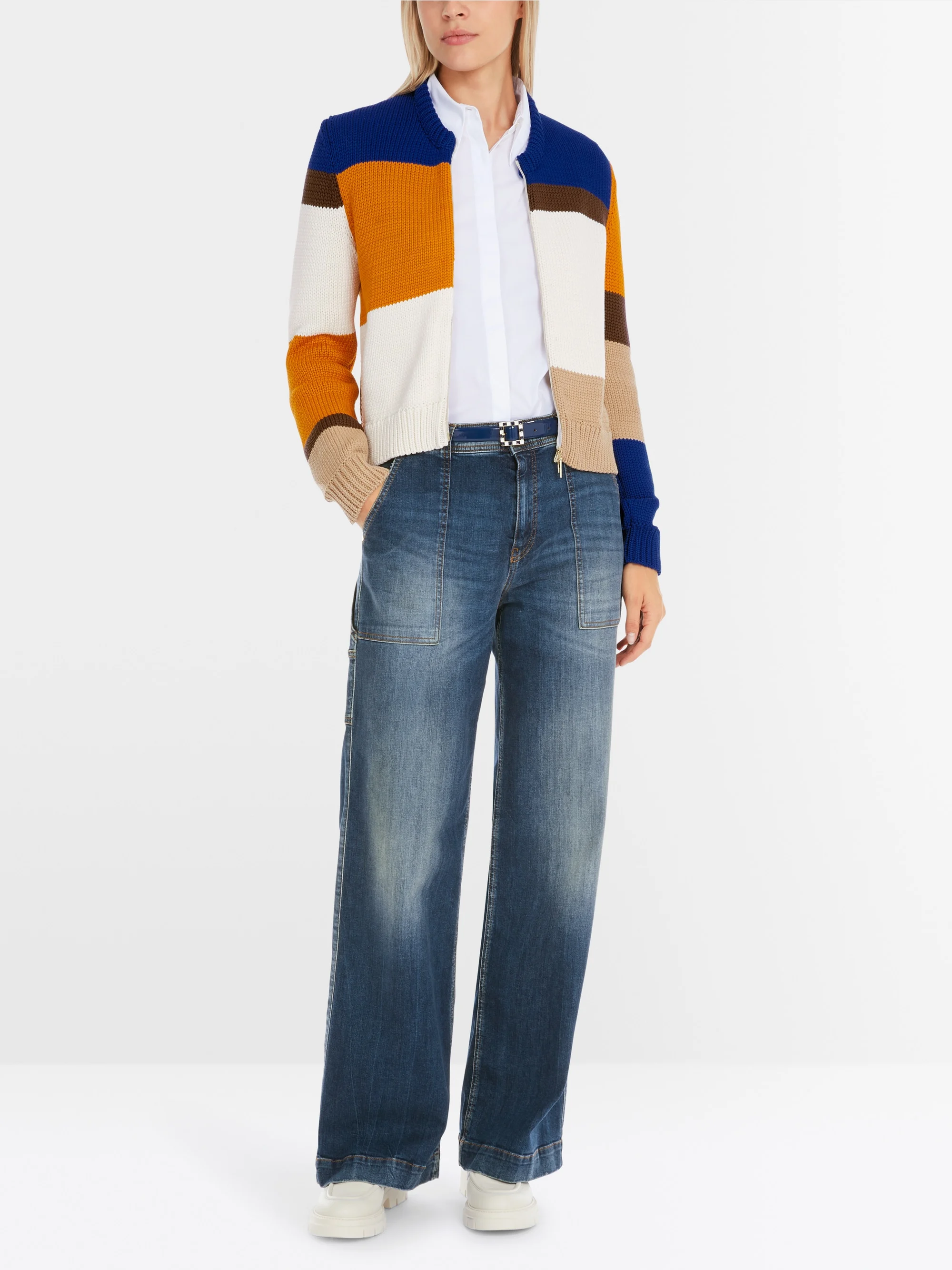 Marc-Cain Patch cardigan: knitted in Germany