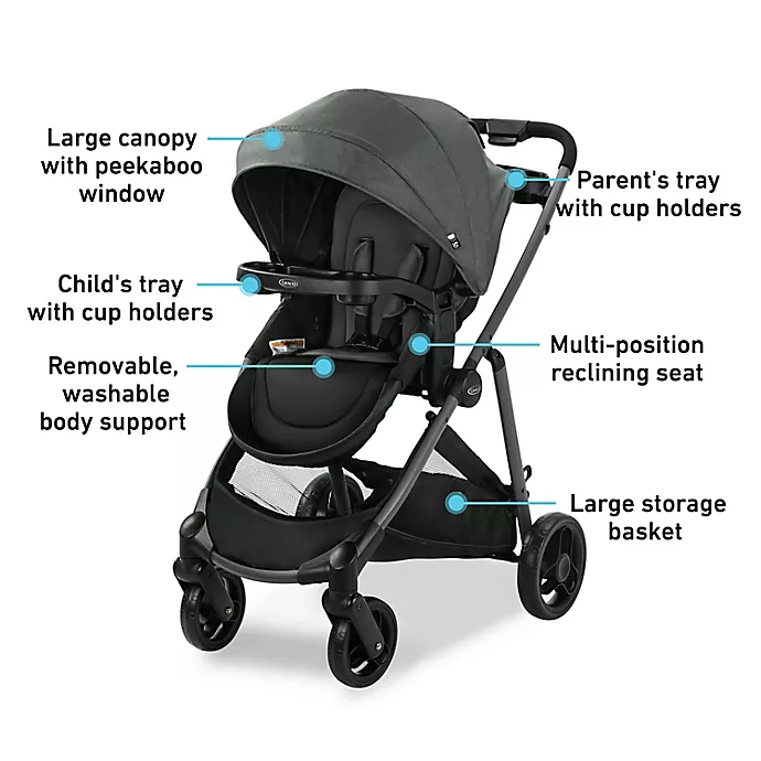 Graco Modes Element DLX Travel System in Rafa