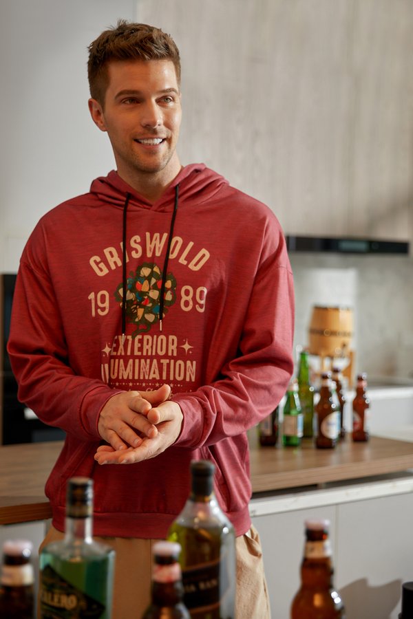 Christmas Text Letters Hoodie Sweatshirt