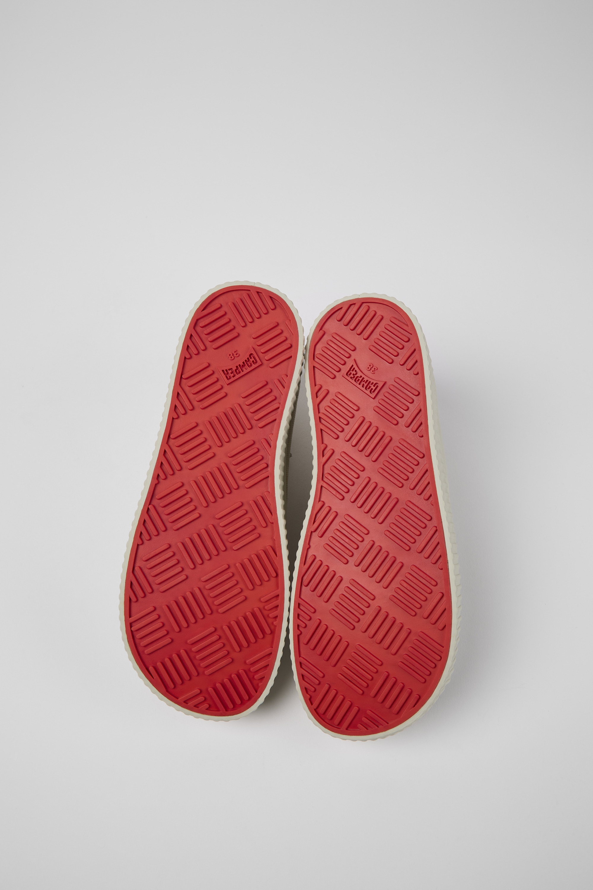 Peu Roda - Gray recycled cotton sneakers for women